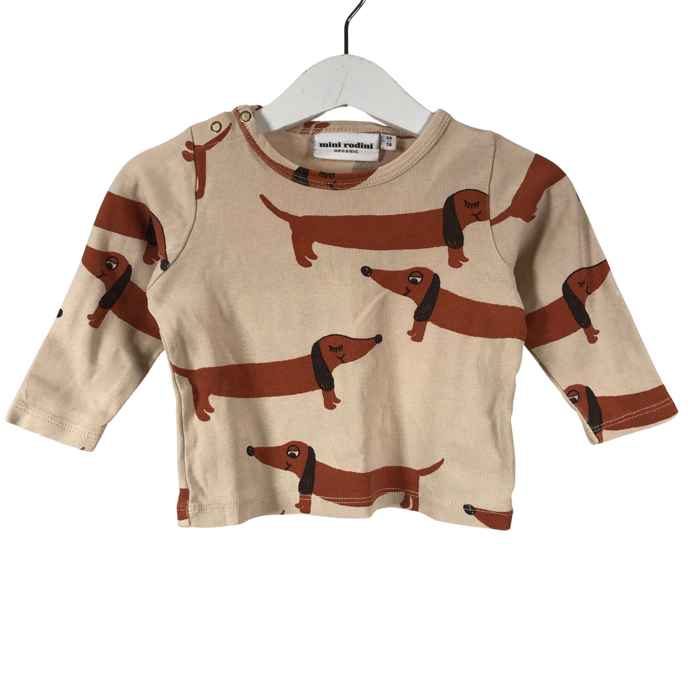 Unisex Mini Rodini - Trikoopaita, koko 68 - 74 - (1)