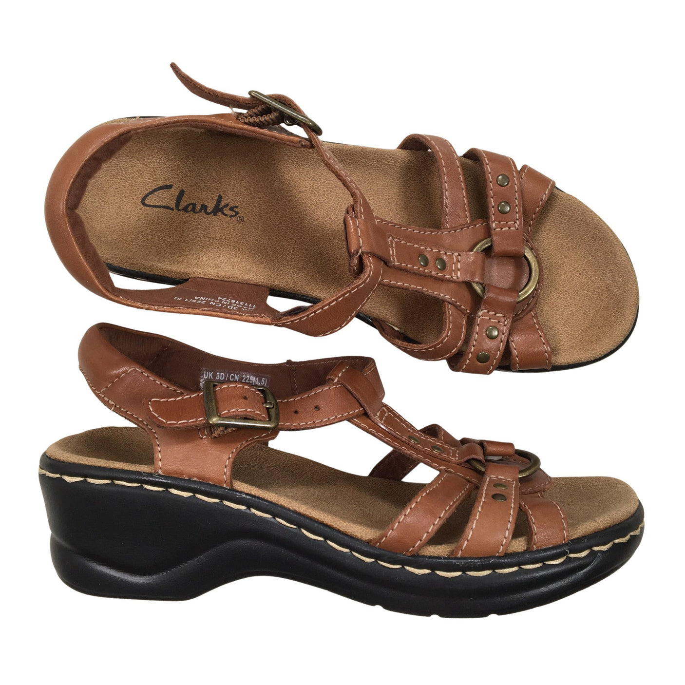 Unisex Clarks - Sandaalit, koko 35 - (1)