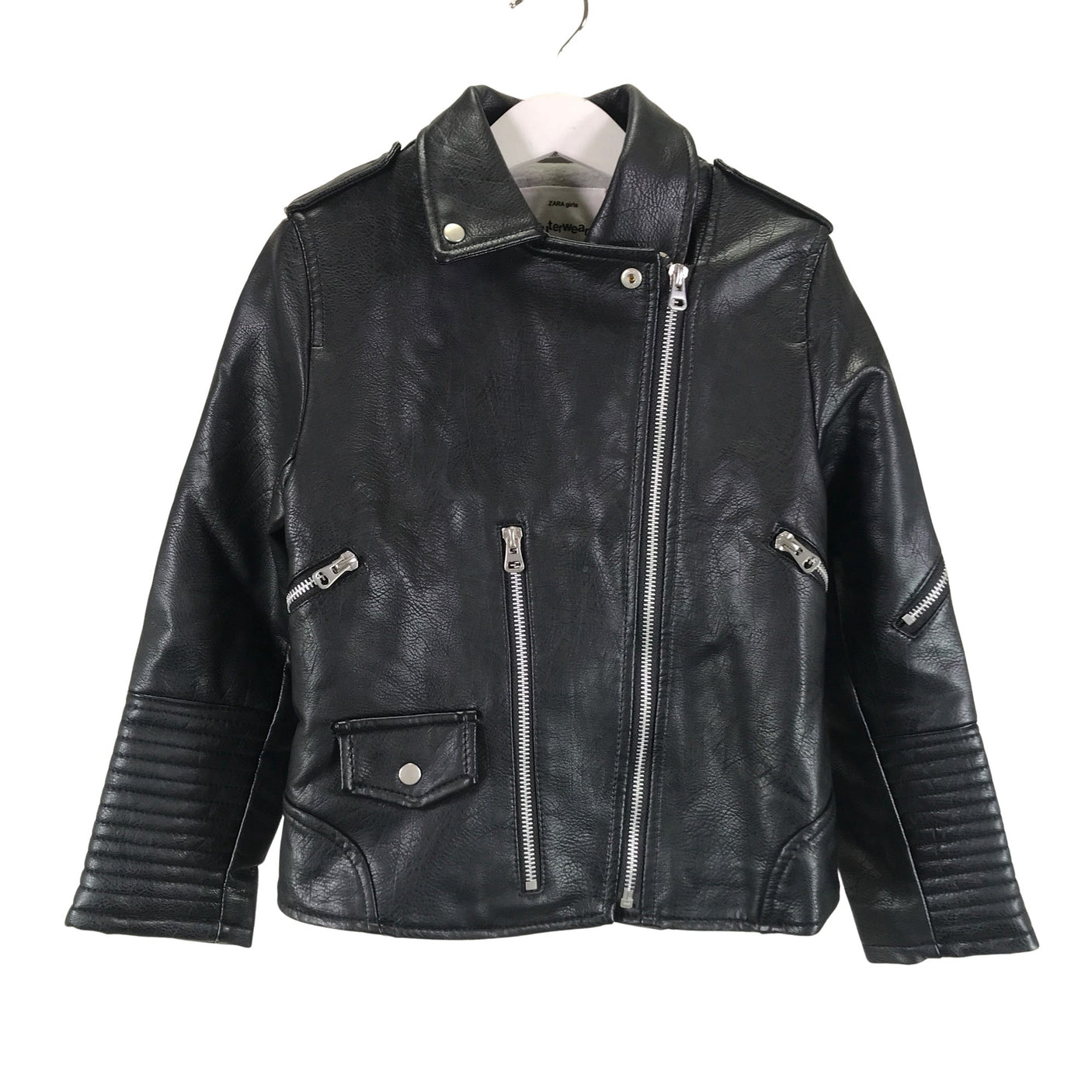 Unisex Zara - Nahkatakki, koko 122 - 128 - (1)