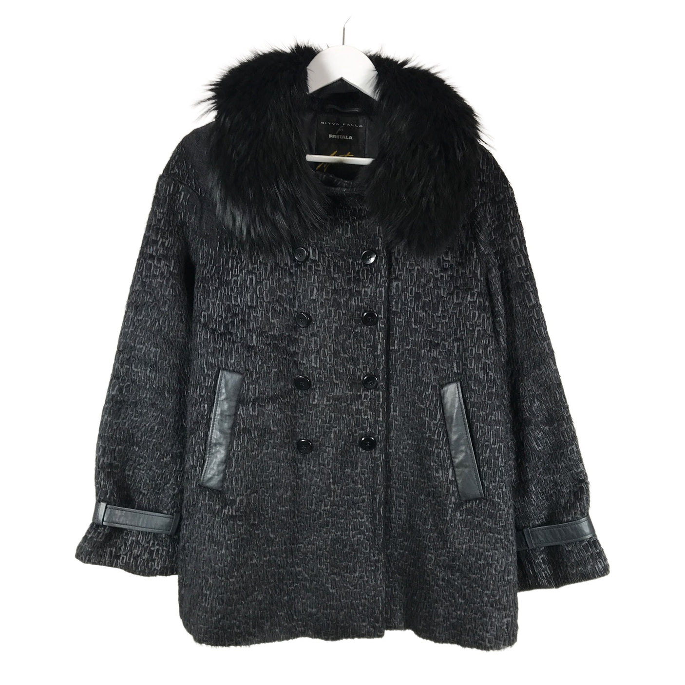 Unisex Ajatar - Wool coat, size 38 - (1)