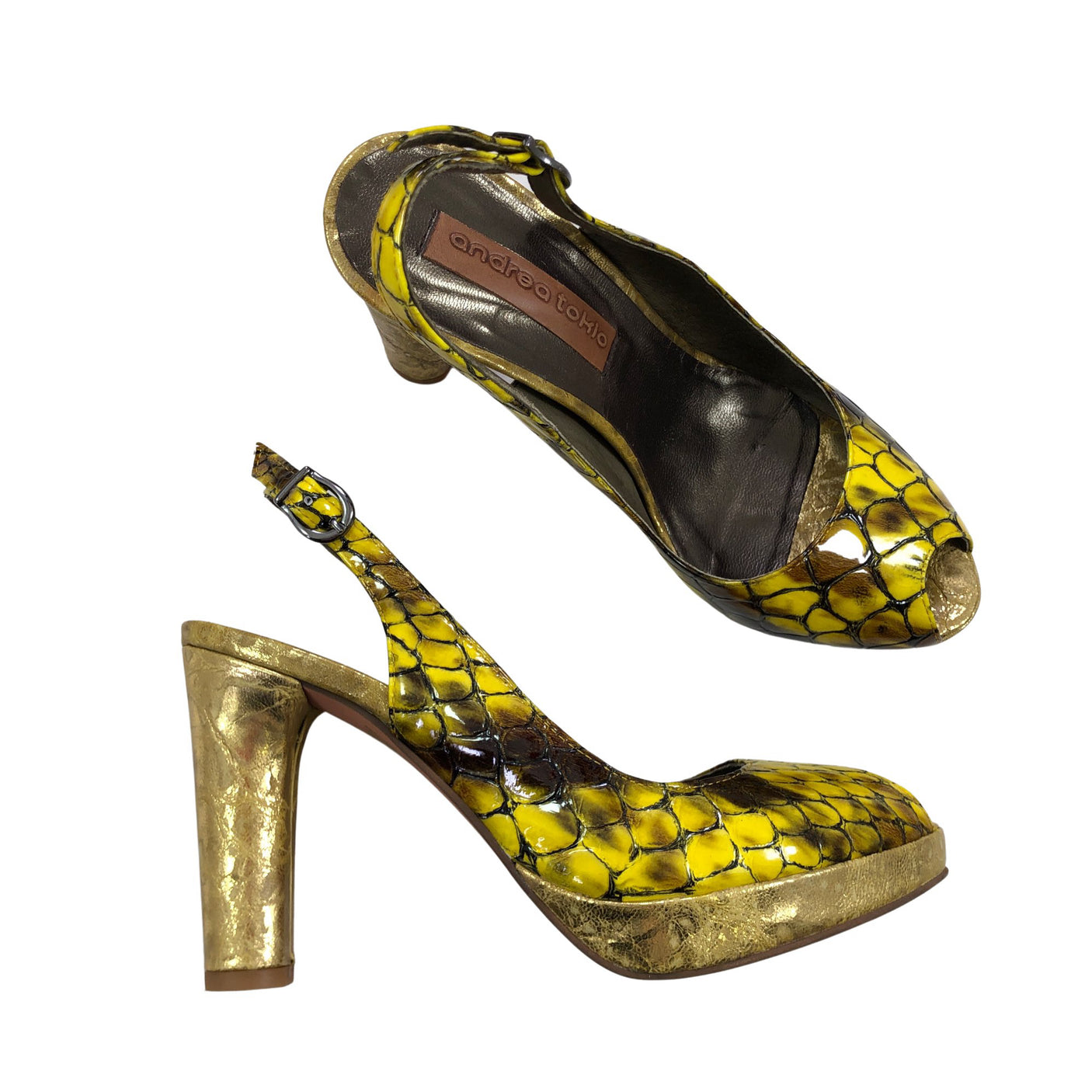 Kontsaga sandaalid, suurus 38