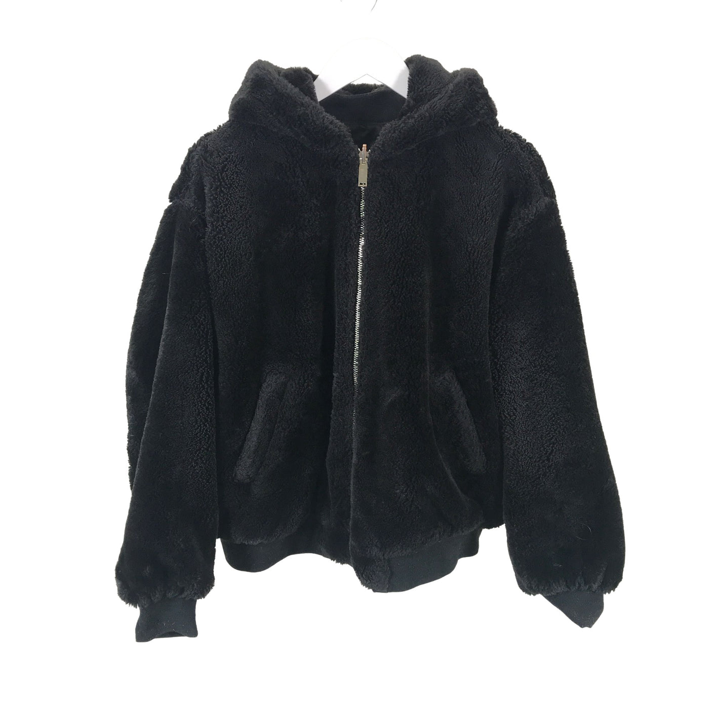 Unisex Zara - Fur coat, size 38 - (1)