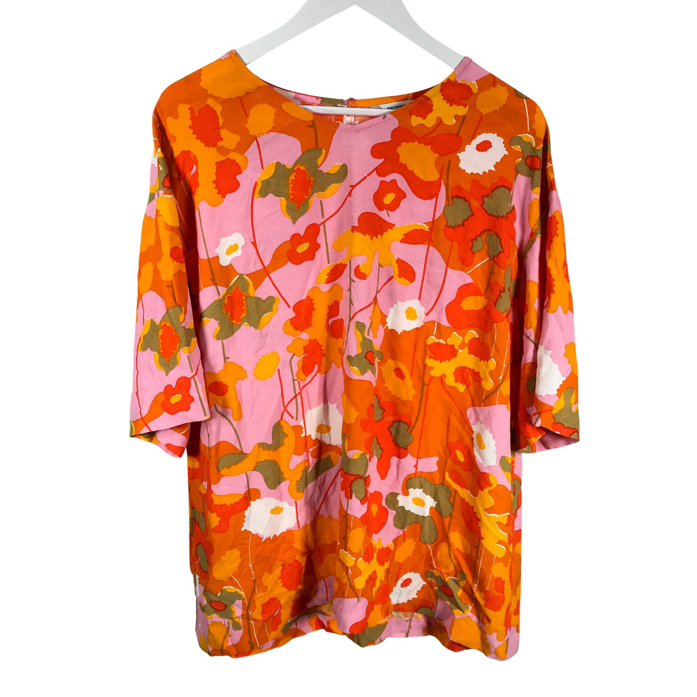 Unisex Marimekko - Short-sleeved blouse, size 44 - (1)