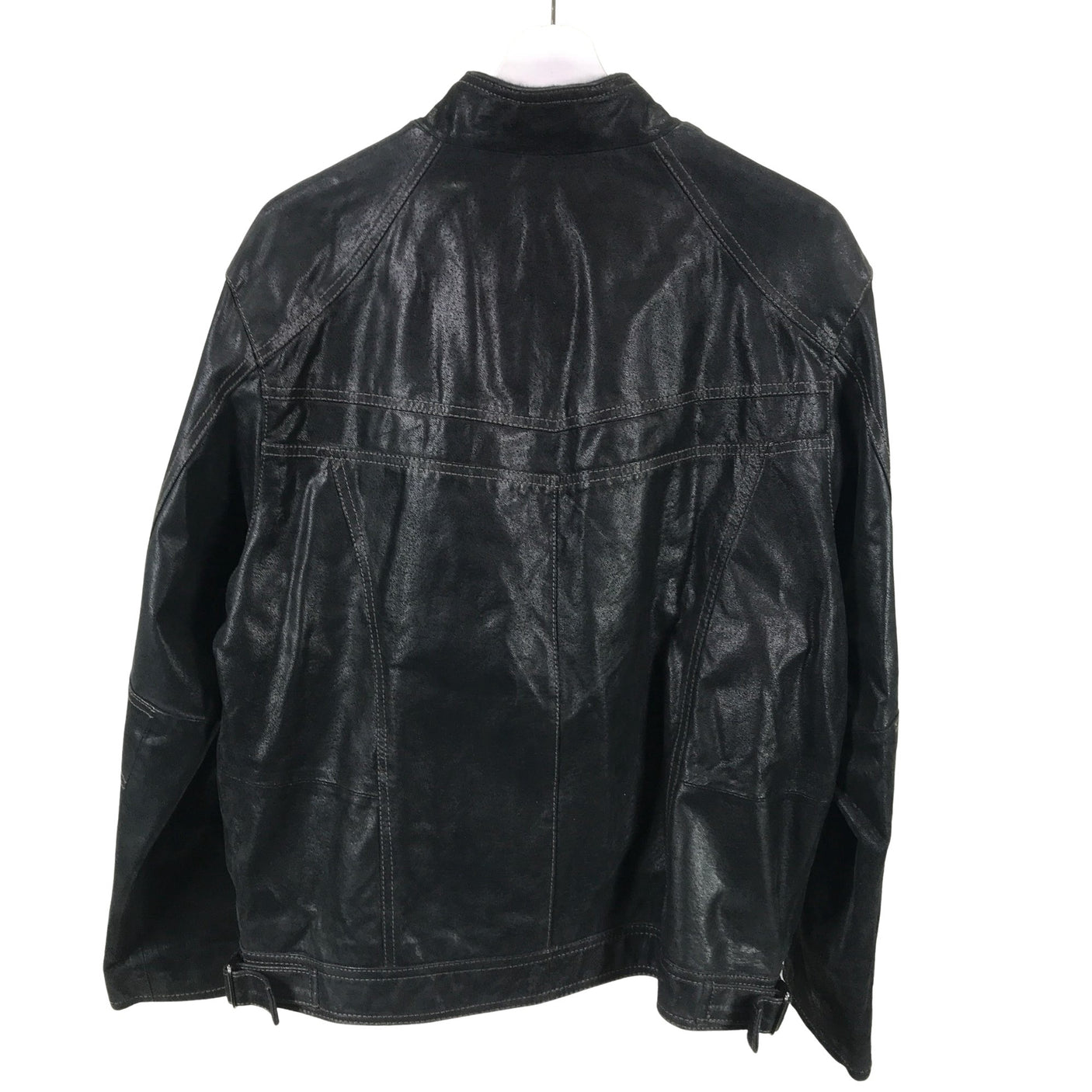 Leather jacket, size L