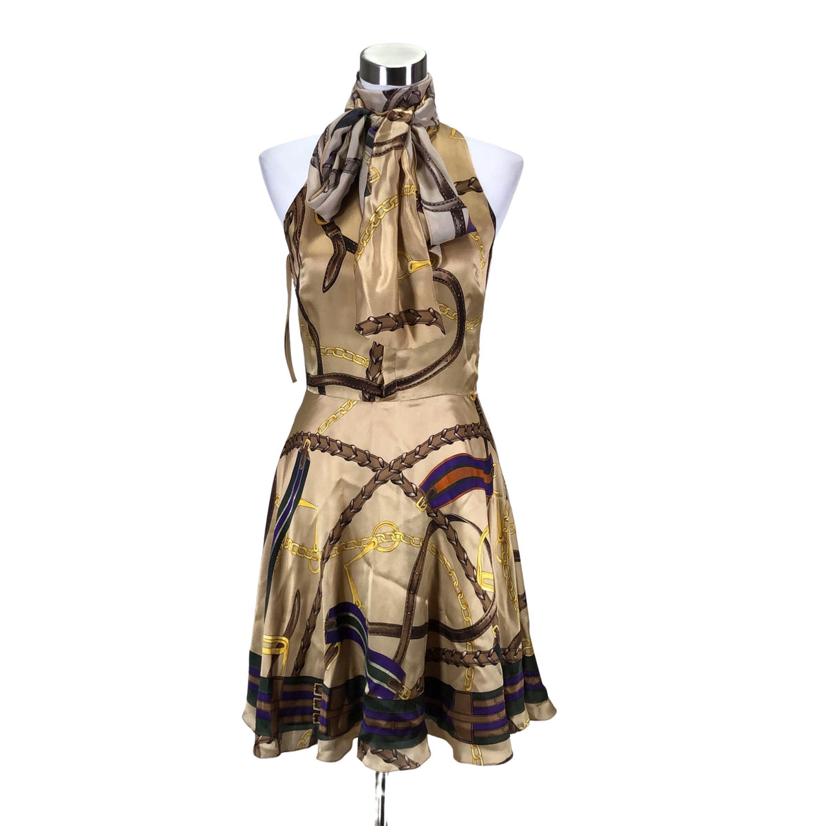 Unisex Ralph Lauren - Chiffon dress, size 36 - (1)