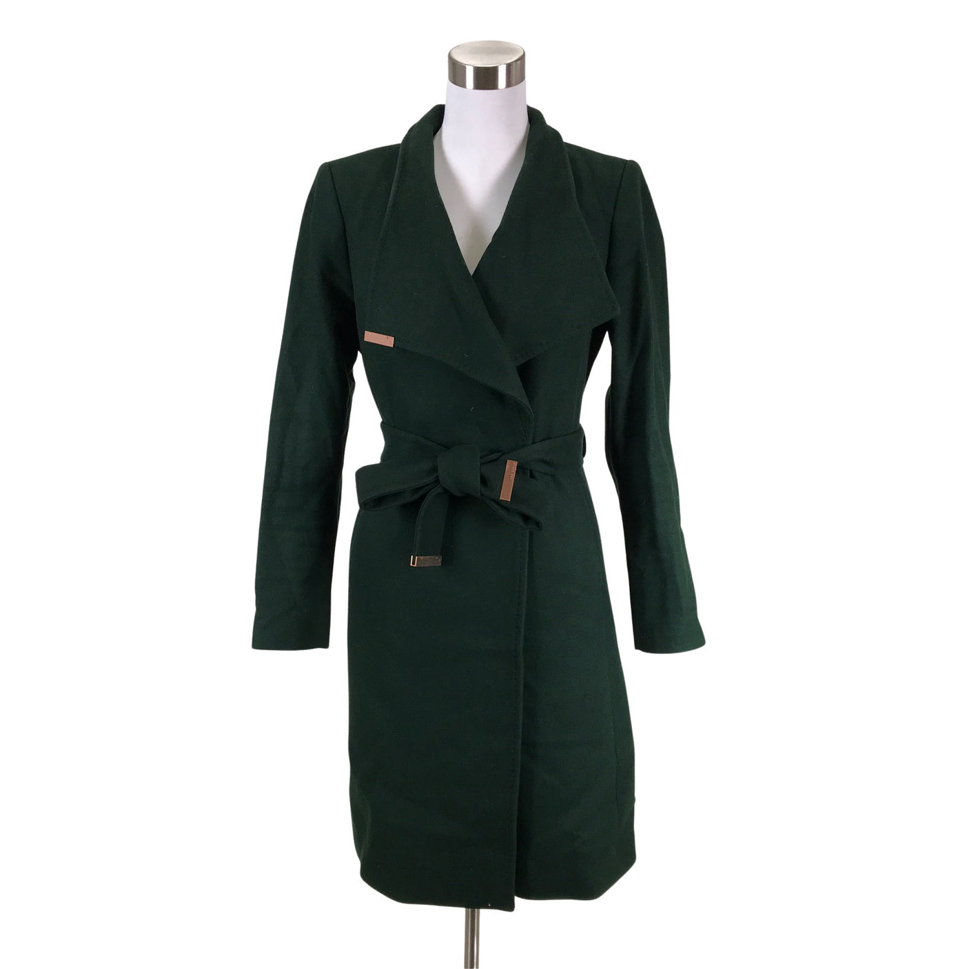 Wool coat, size 40