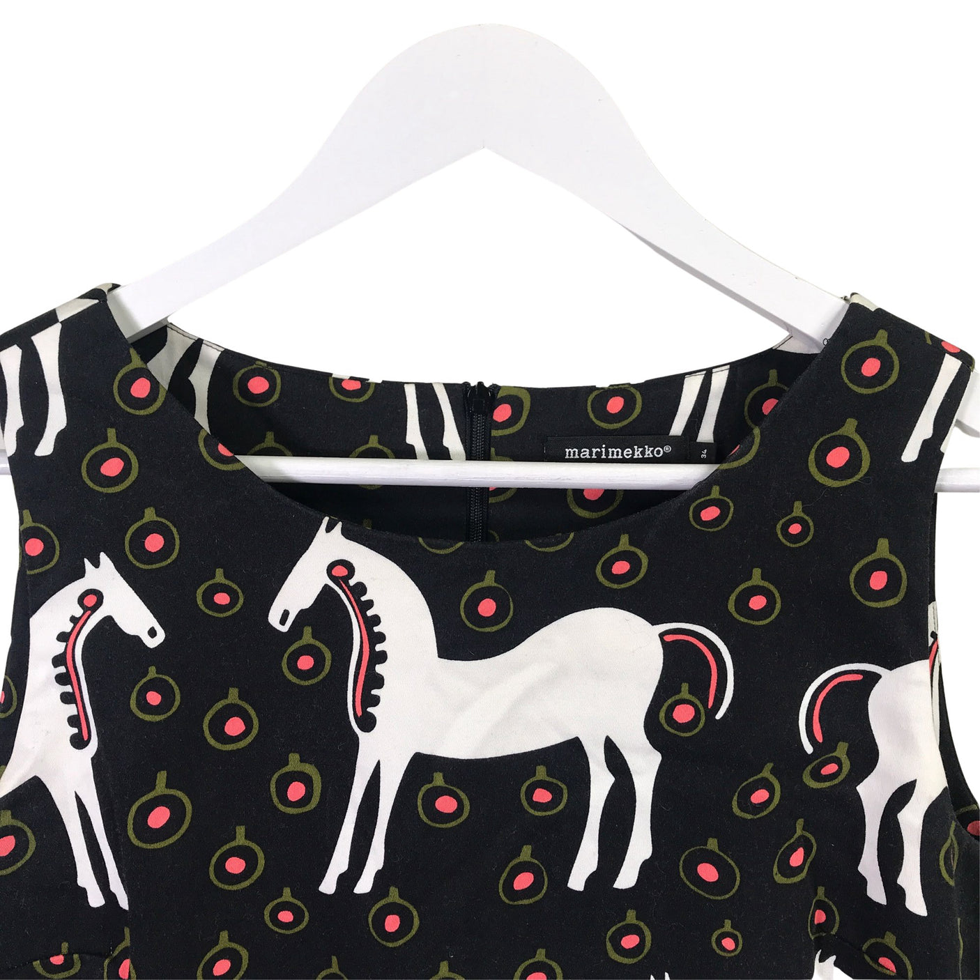 Unisex Marimekko - Fabric dress, size 34 - (3)