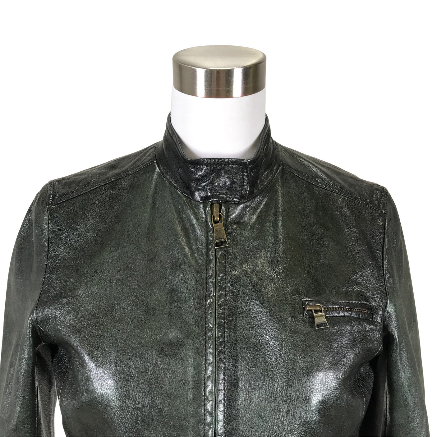 Unisex Marc O'Polo - Leather jacket, size 36 - (3)