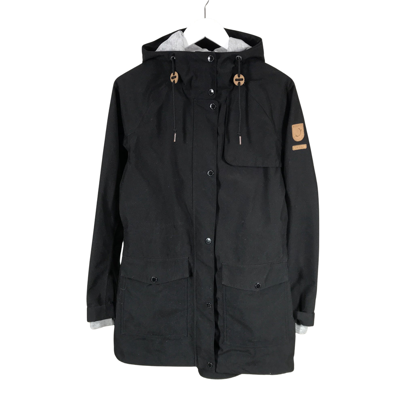 Parka jacket, size 38