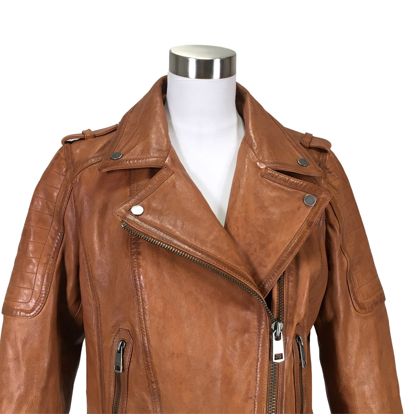 Leather jacket, size 42