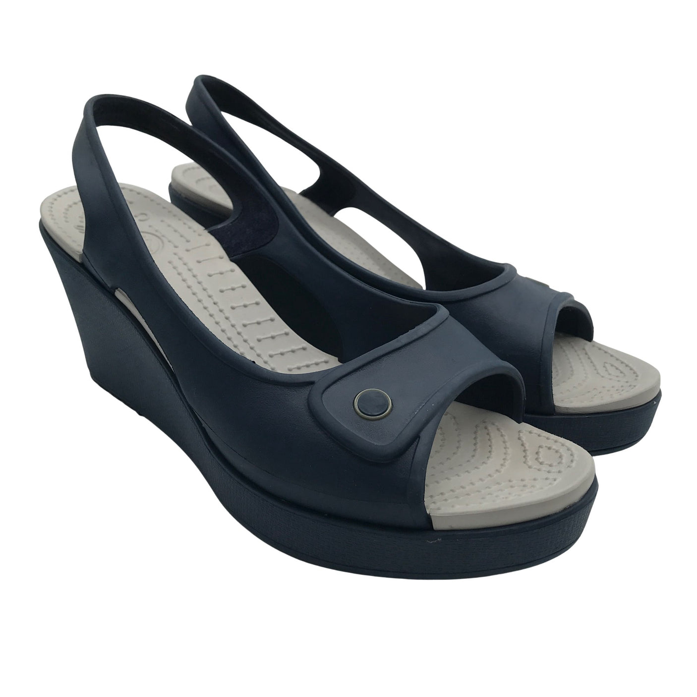 Unisex Crocs - Wedge Heel Sandals, size 40 - (2)