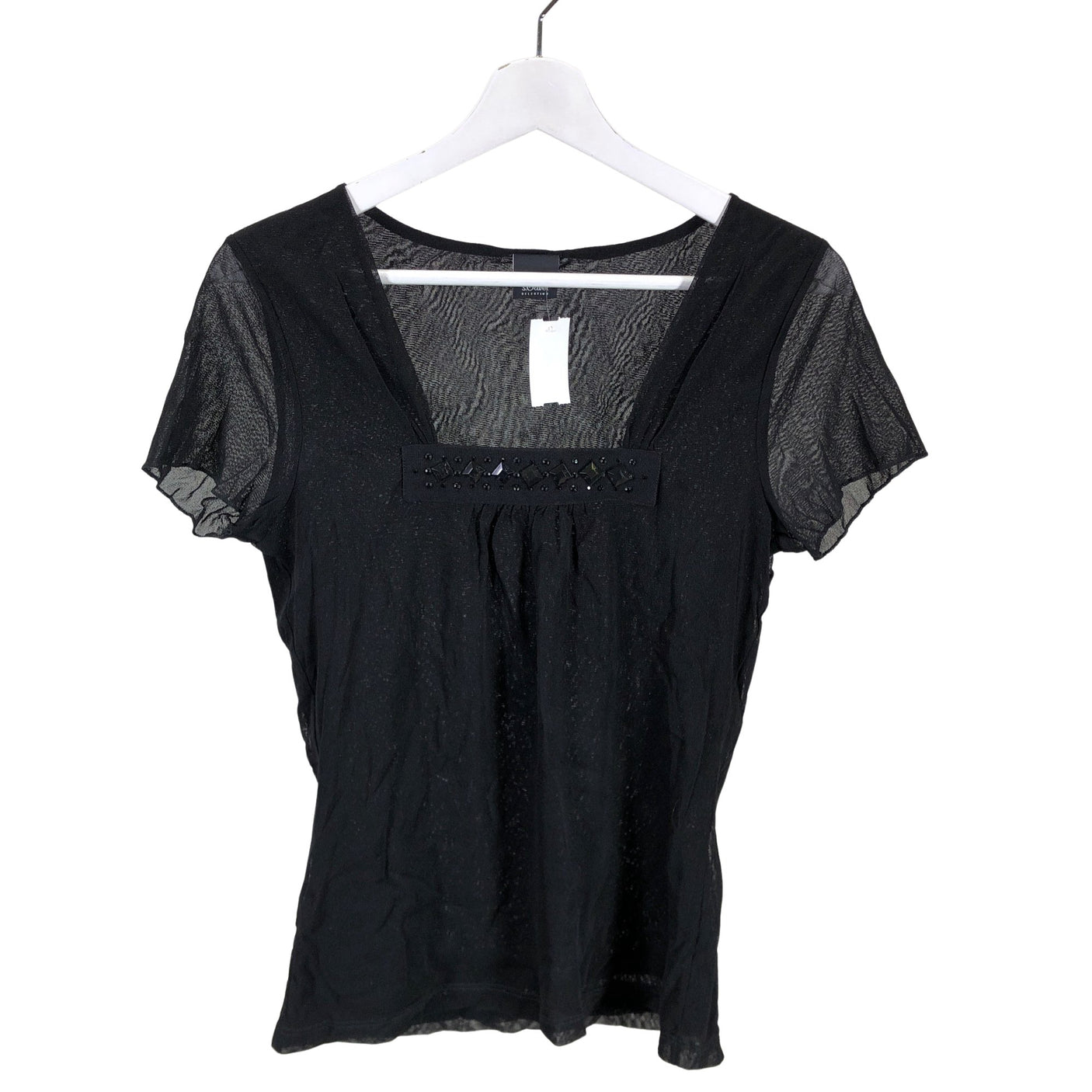 Unisex s.Oliver - Short-sleeved blouse, size 40 - (1)