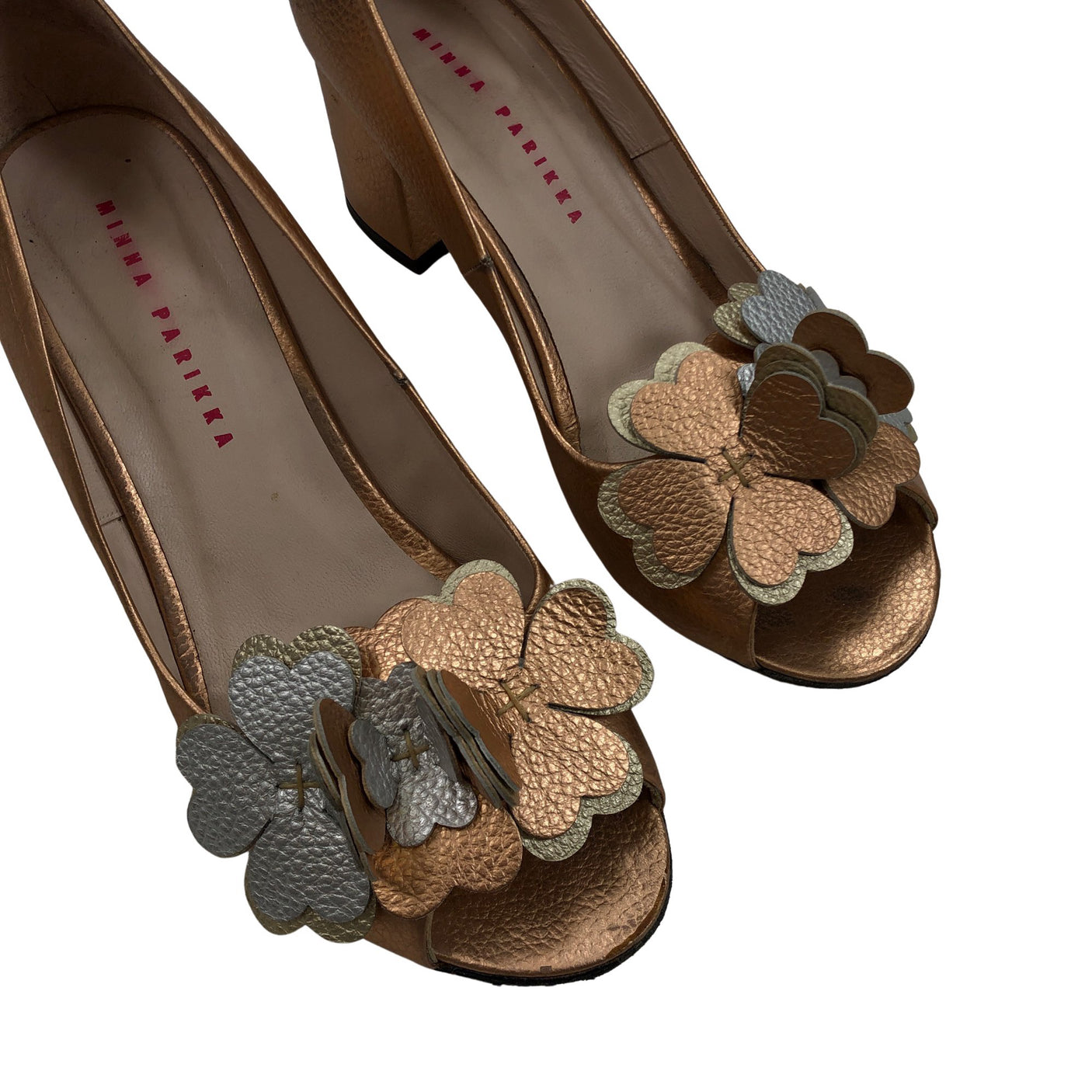 Unisex Minna Parikka - Peep-toe high heels, size 41 - (3)