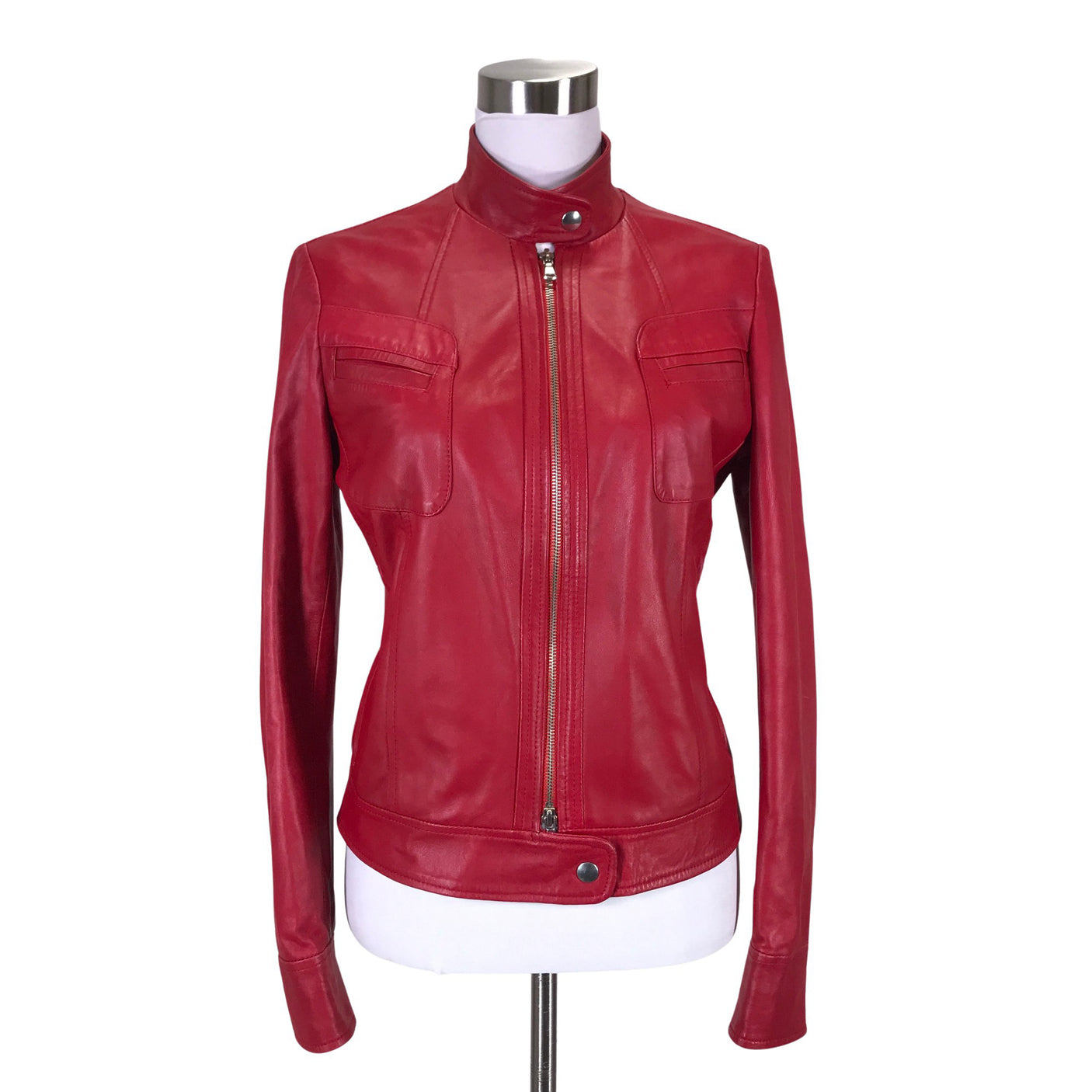 Leather jacket, size 36