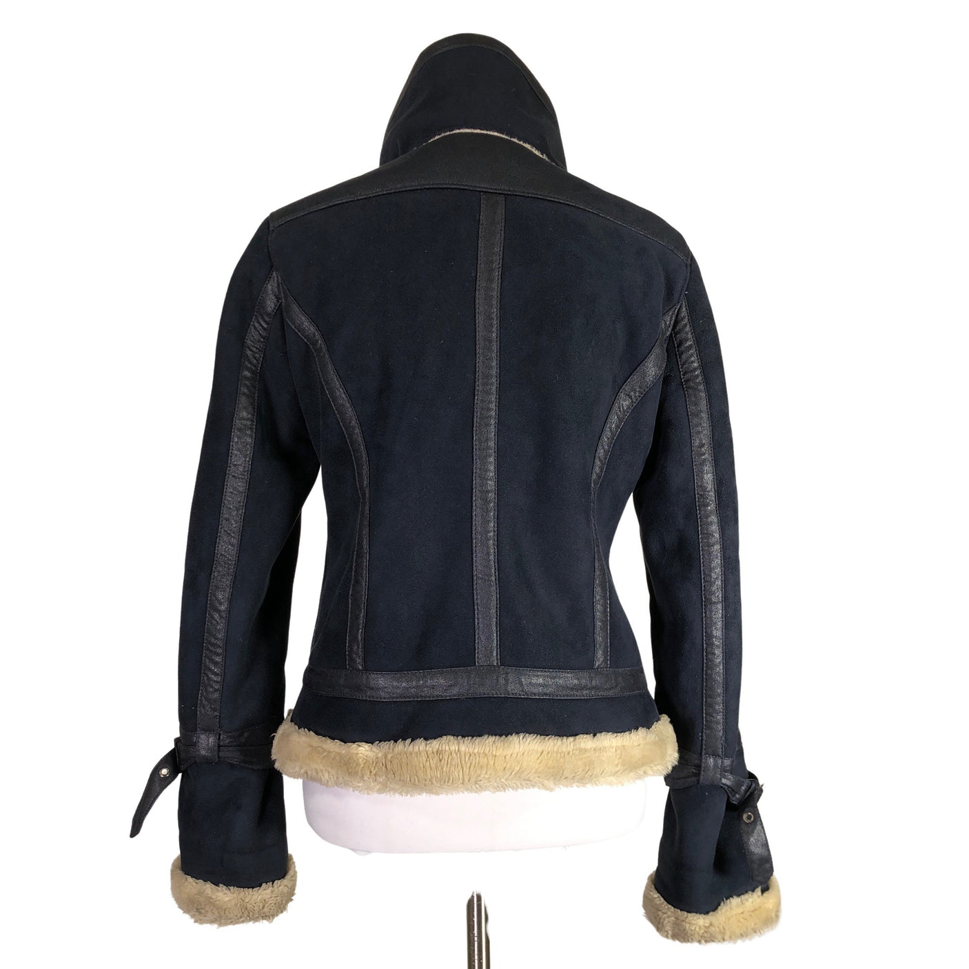 Unisex Armani Jeans - Nahkatakki, koko 36 - (2)