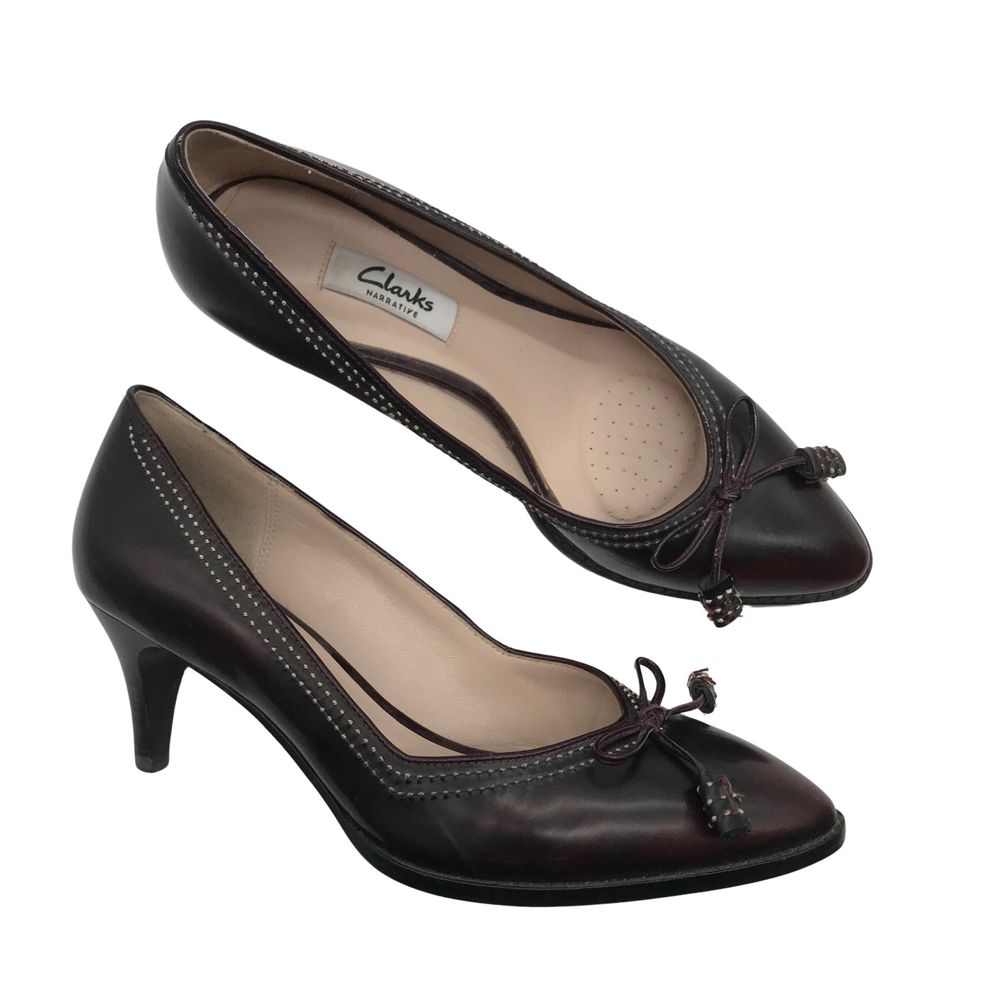 Unisex Clarks - Korkokengät, koko 38 - (1)