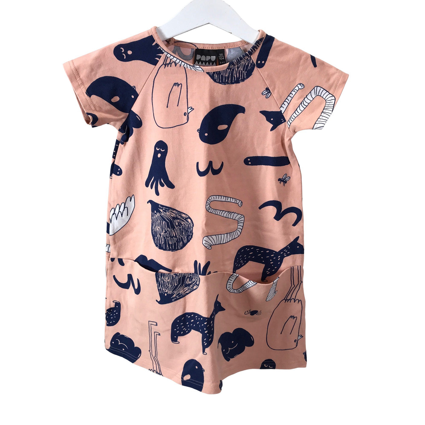 Unisex Papu - Trikoomekko, koko 98 - 104 - (1)