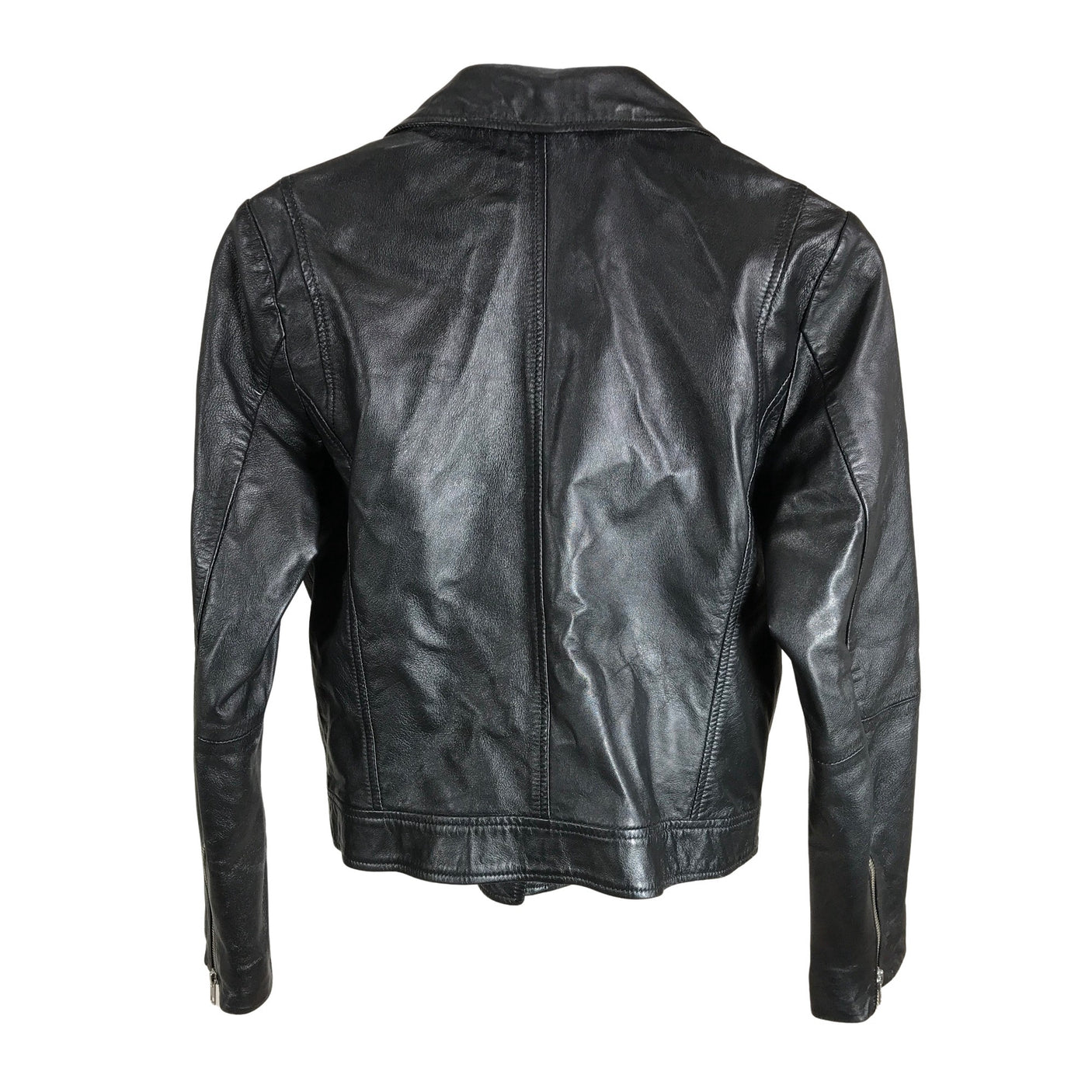 Unisex Selected - Nahkatakki, koko 38 - (2)