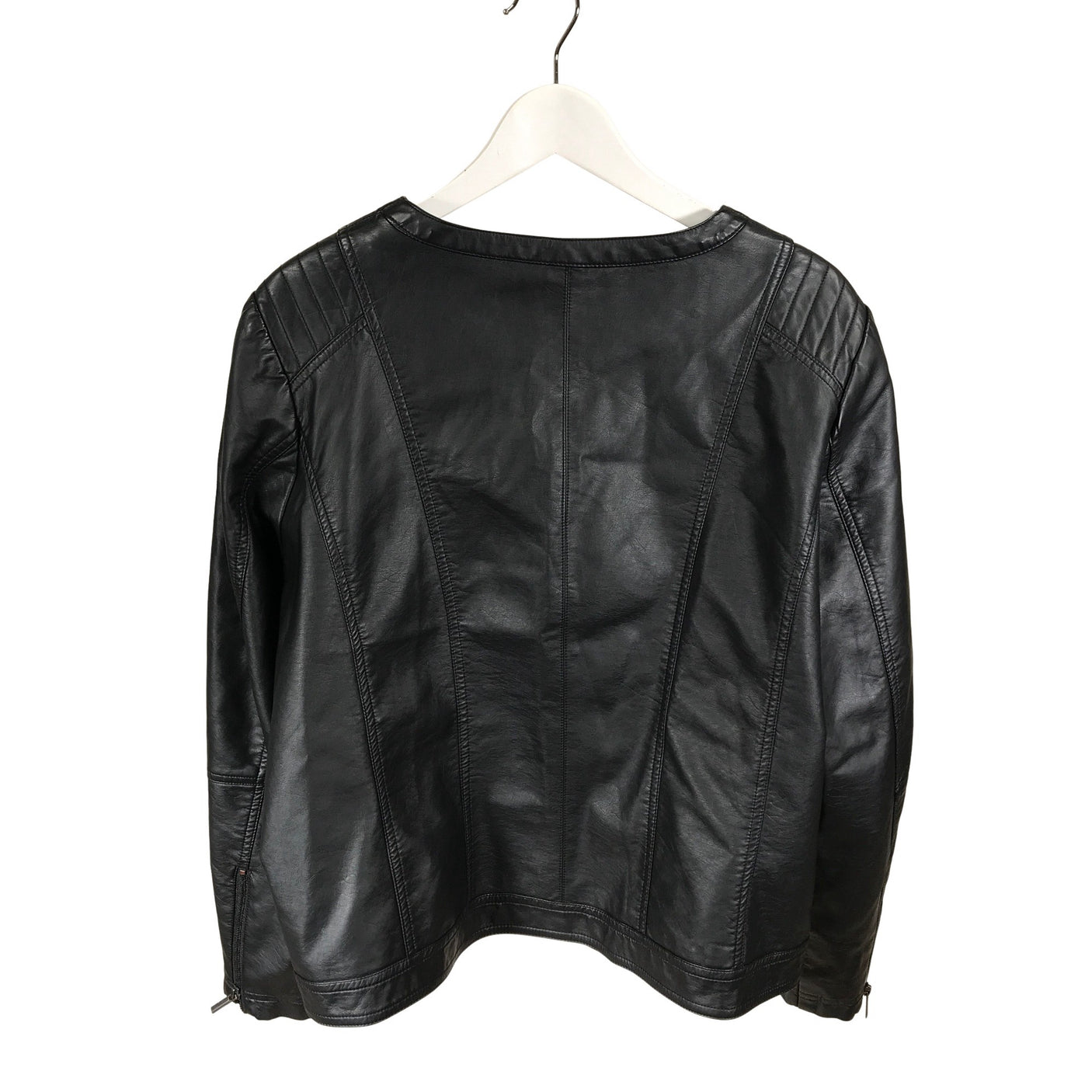 Unisex Zizzi - Nahkatakki, koko 50 - (2)