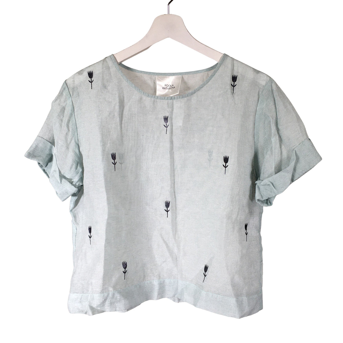 Unisex Poola Kataryna - Lyhythihainen pusero, koko 40 - (1)
