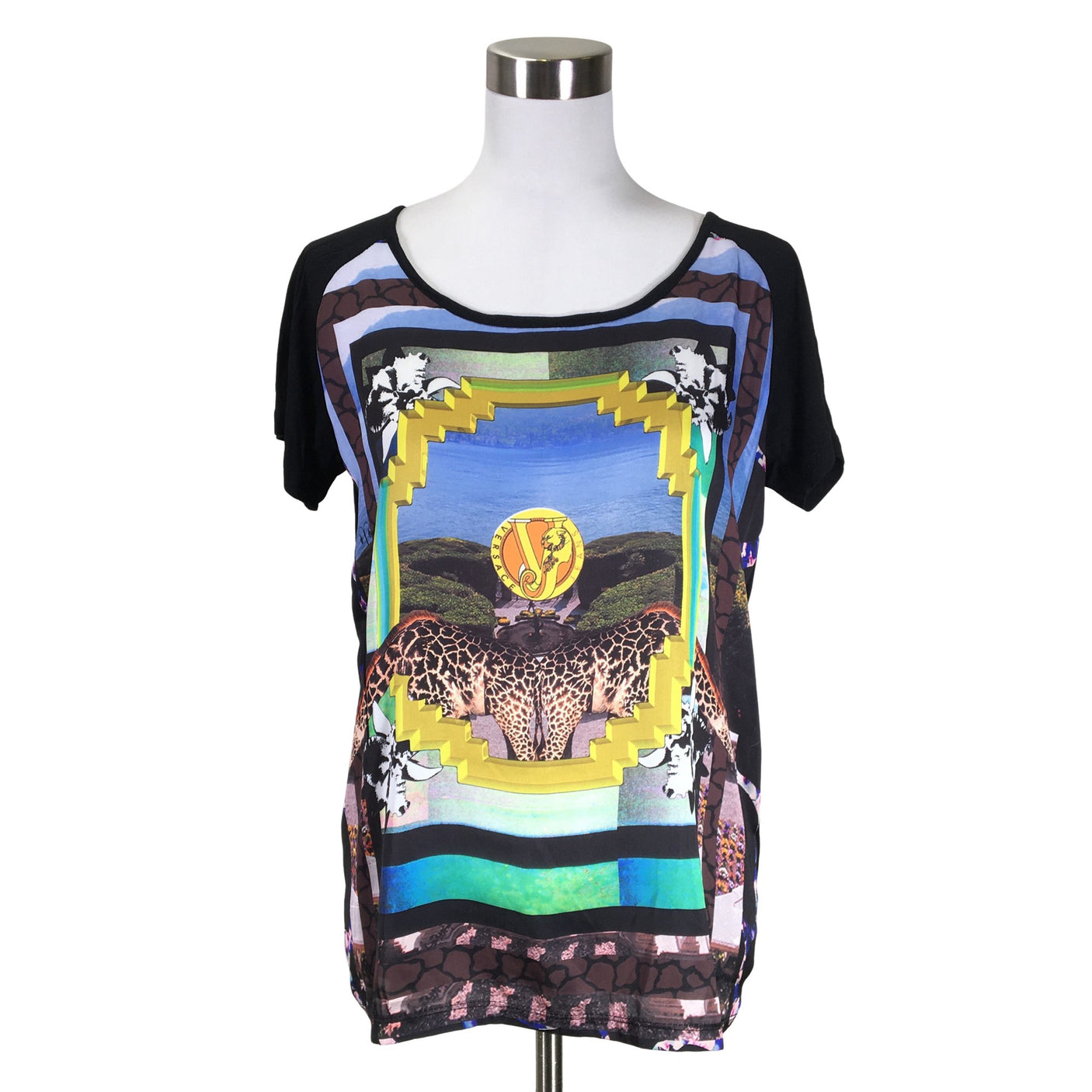 Unisex Versace Jeans - Lyhythihainen pusero, koko 38 - (1)