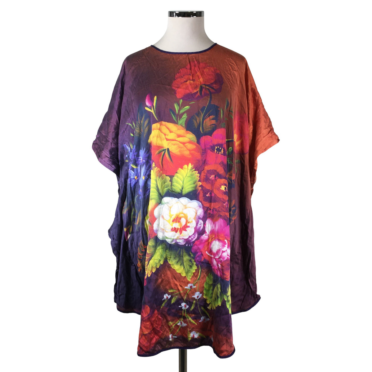 Unisex Asilk - Sifonkimekko, koko 42 - (1)