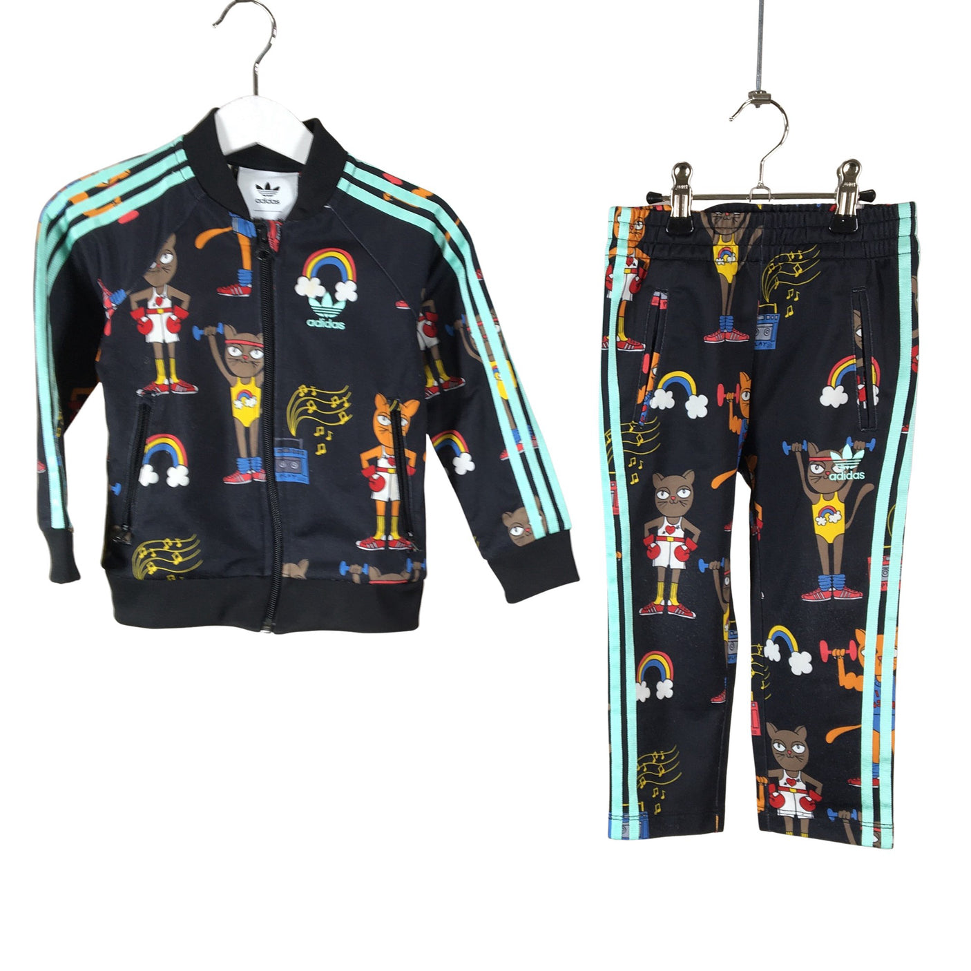 Unisex Adidas - Verryttelytakki, koko 86 - 92 - (1)