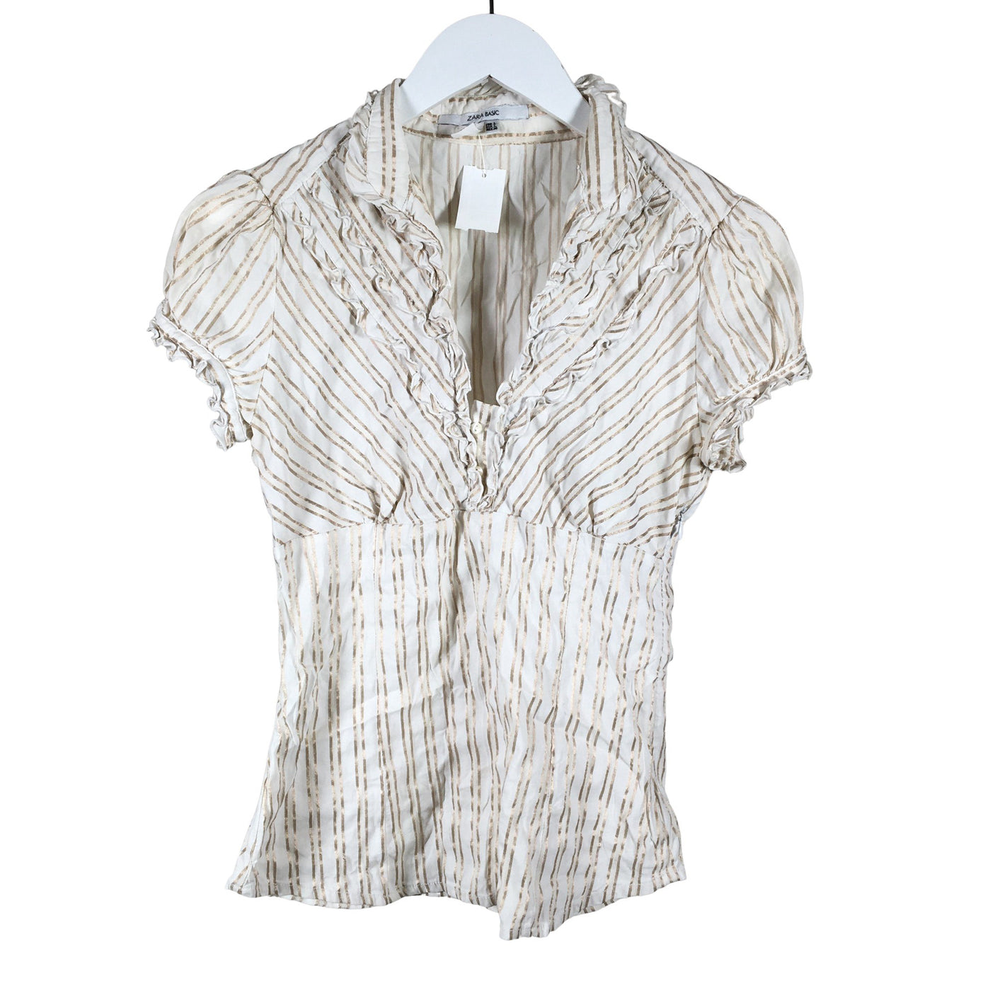 Unisex Zara - Lyhythihainen pusero, koko 40 - (1)
