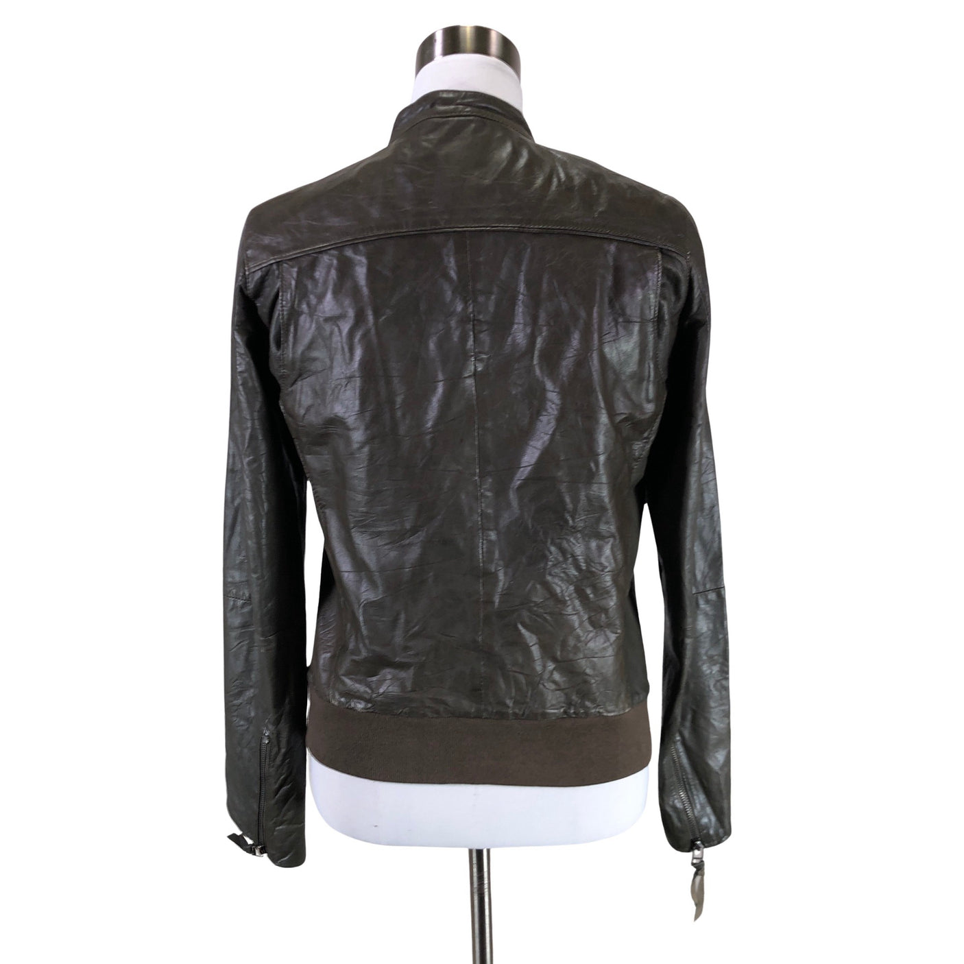 Unisex Naf Naf - Nahkatakki, koko 38 - (2)