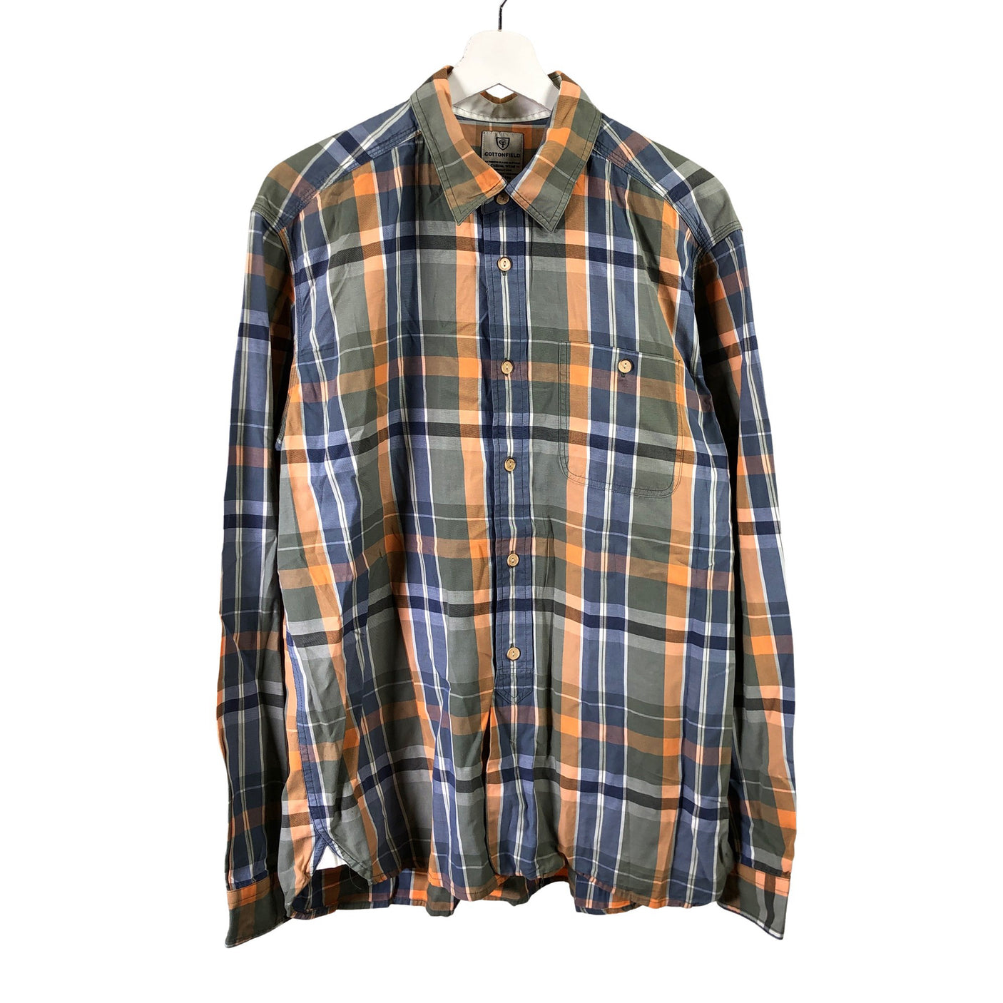Unisex Cottonfield - Kauluspaita, koko XL - (1)