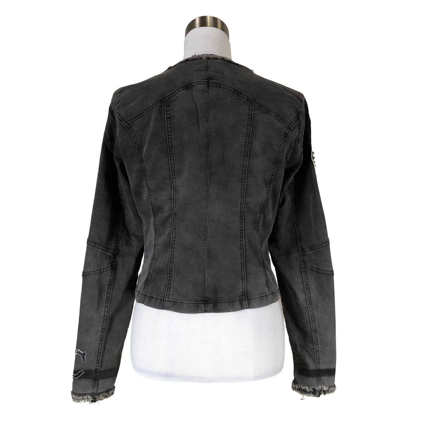 Unisex Cream - Farkkutakki, koko 38 - (2)