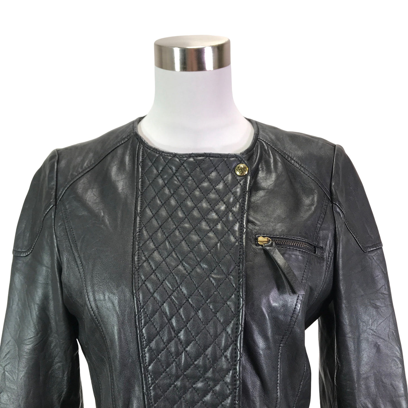 Unisex Hugo Boss - Nahkatakki, koko 38 - (3)
