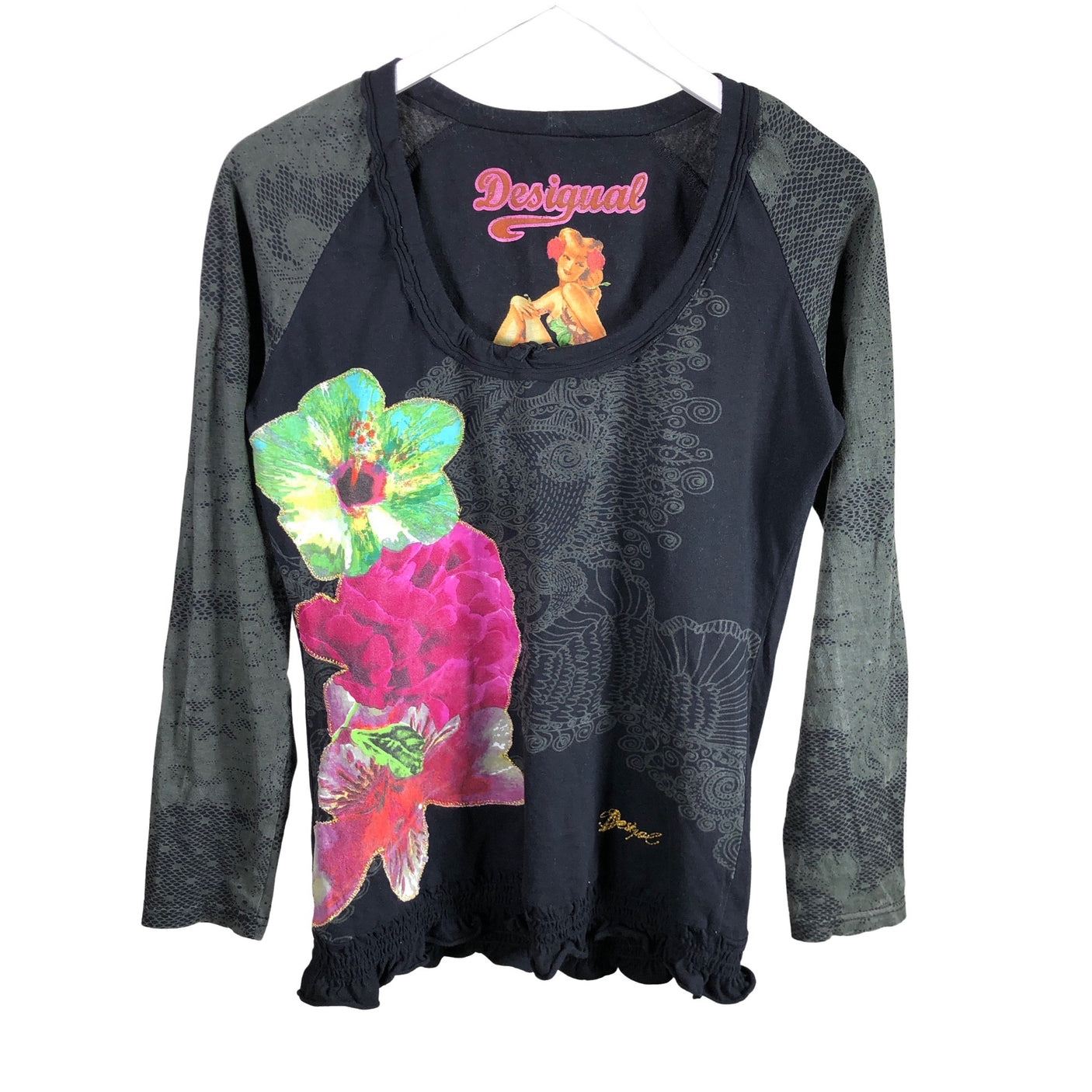 Unisex Desigual - Trikoopaita, koko 40 - (1)