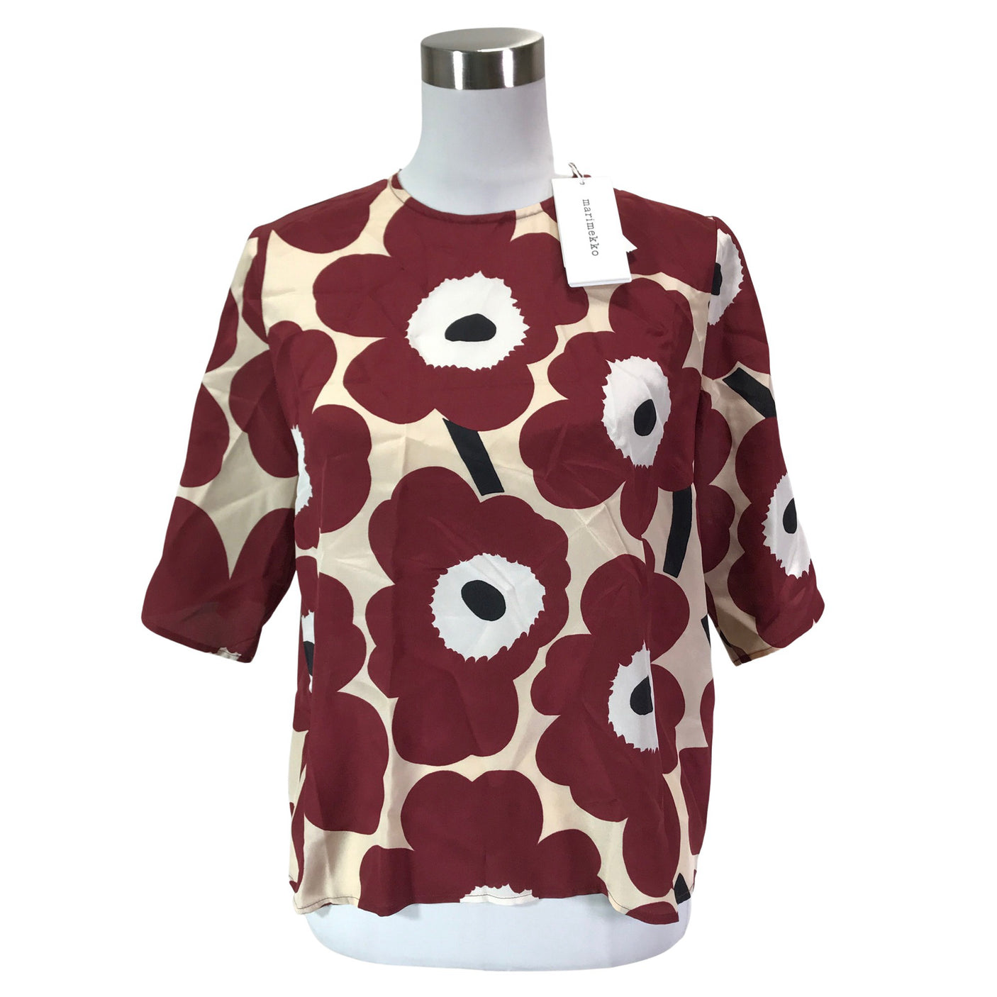 Unisex Marimekko - Lyhythihainen pusero, koko 38 - (1)