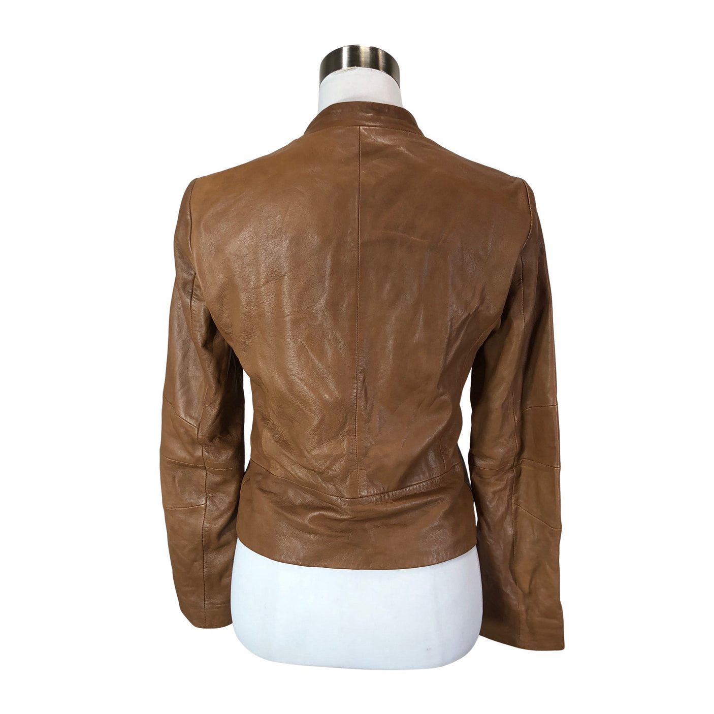 Unisex Massimo Dutti - Nahkatakki, koko 38 - (2)