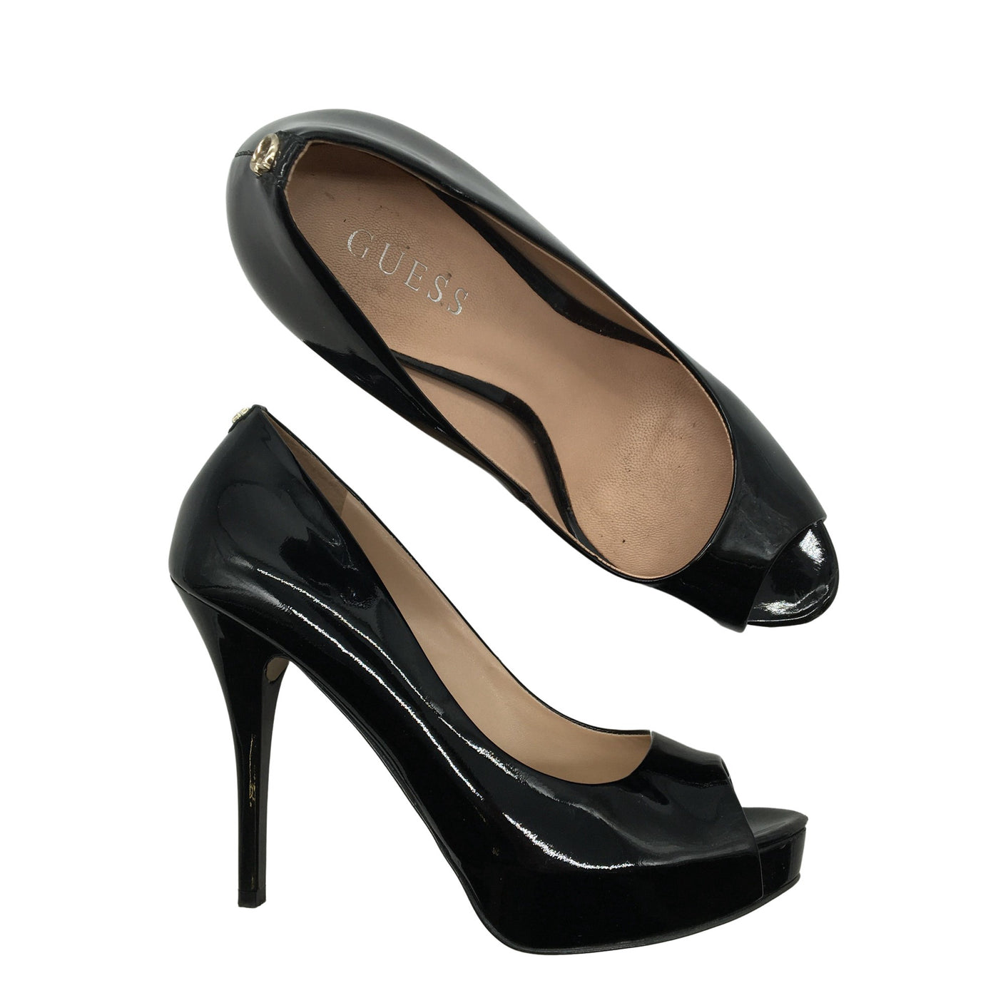 Unisex Guess - Avokärkiset korkokengät, koko 39 - (1)