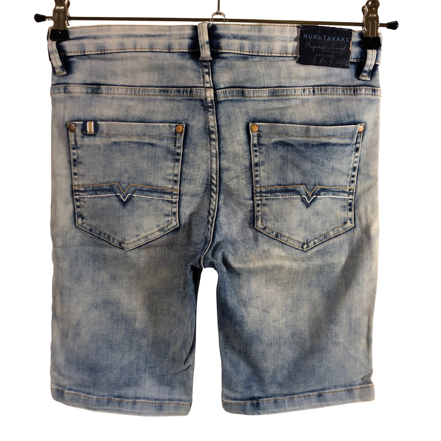 Unisex Nukutavake - Farkkushortsit, koko 146 - 152 - (2)