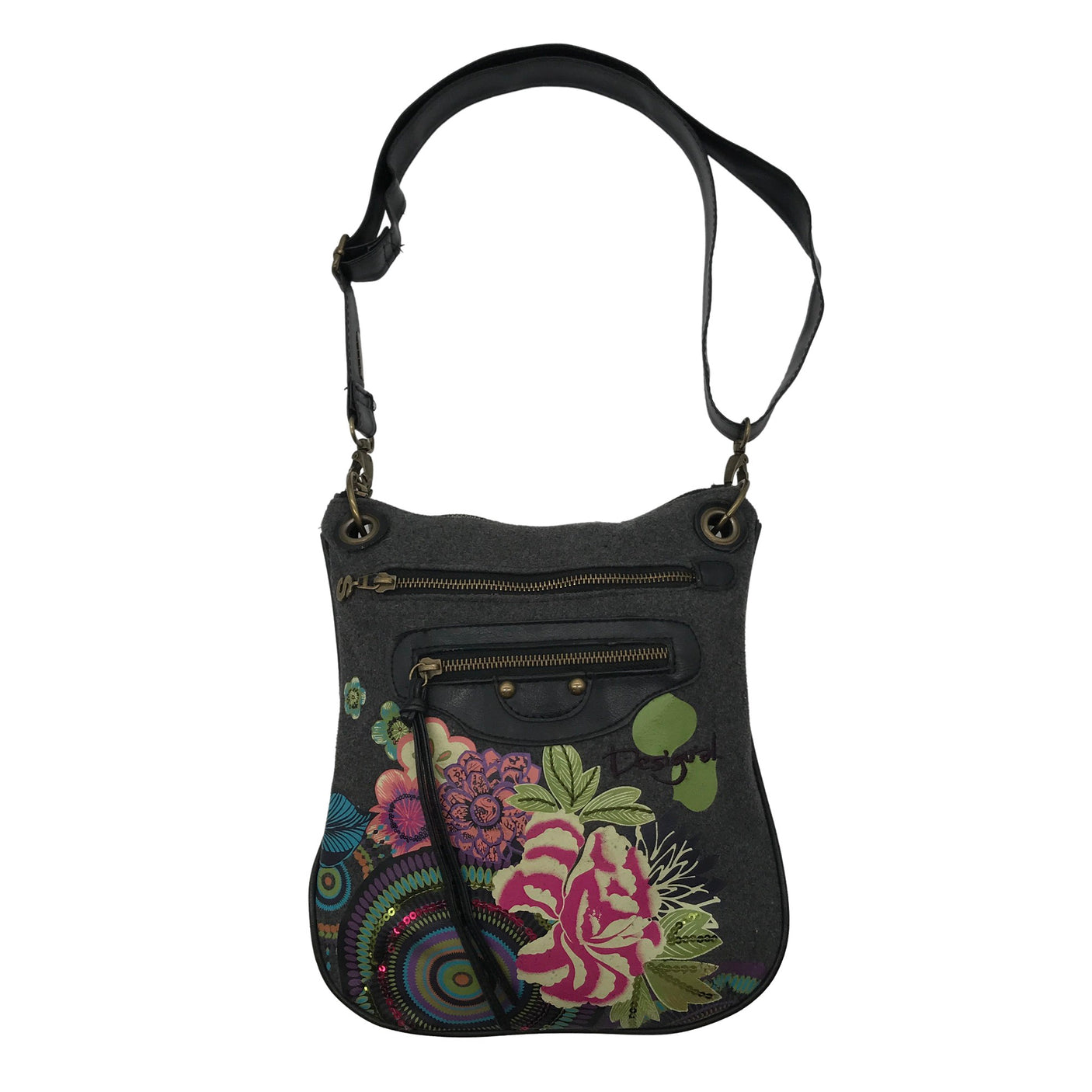 Unisex Desigual - Olkalaukku, koko Midi - (1)