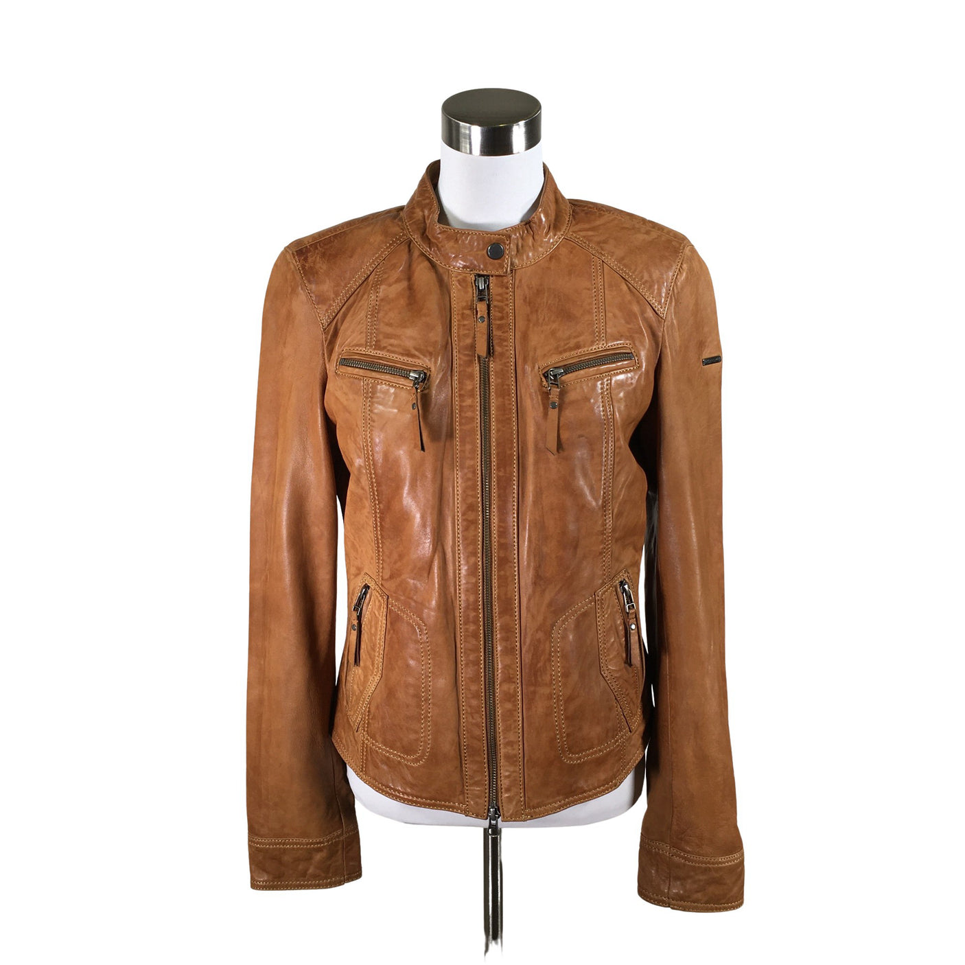 Unisex Milestone - Nahkatakki, koko 40 - (1)