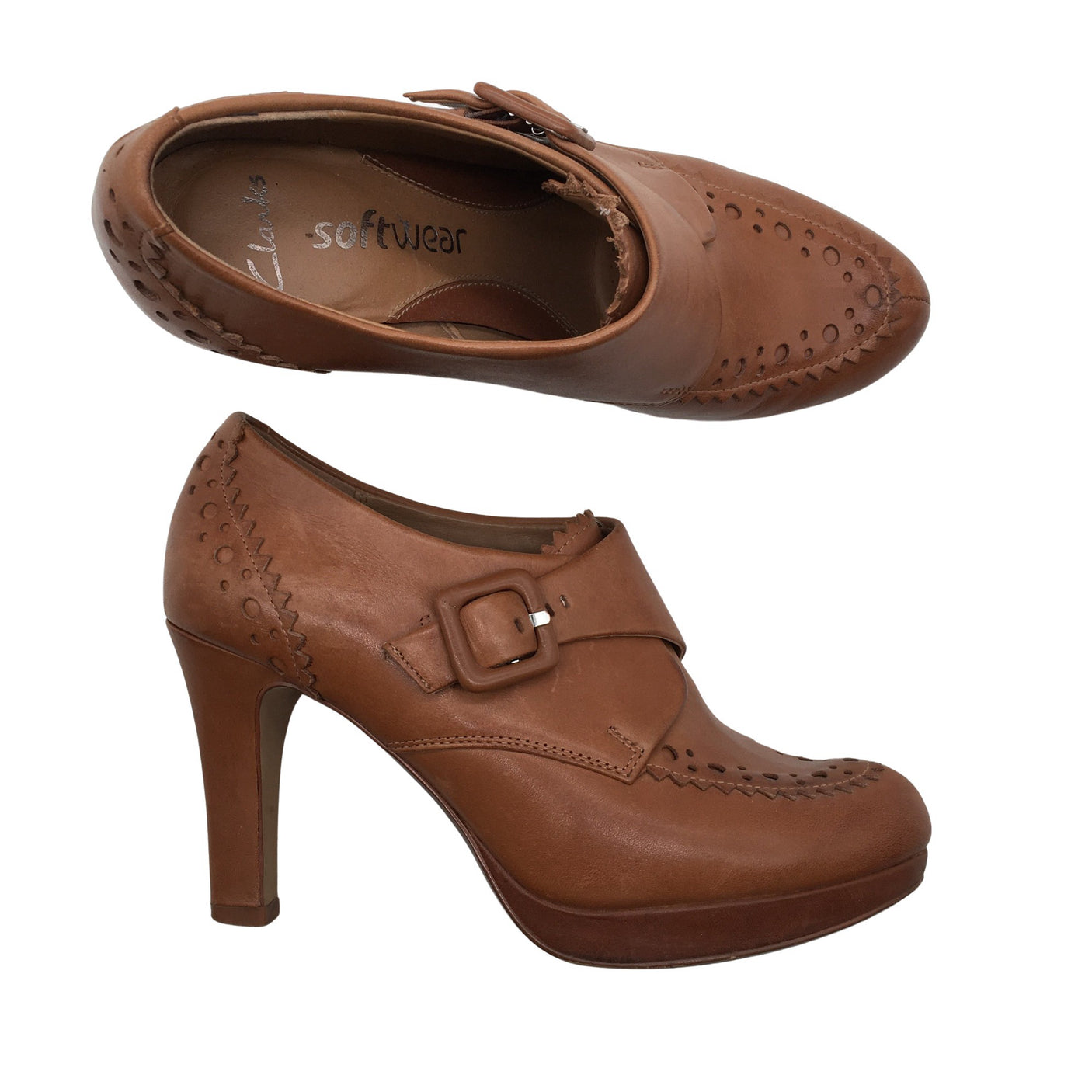 Unisex Clarks - Korkokengät, koko 36 - (1)