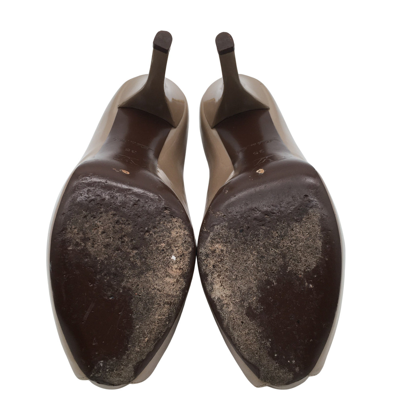 Avokärkiset korkokengät, koko 35