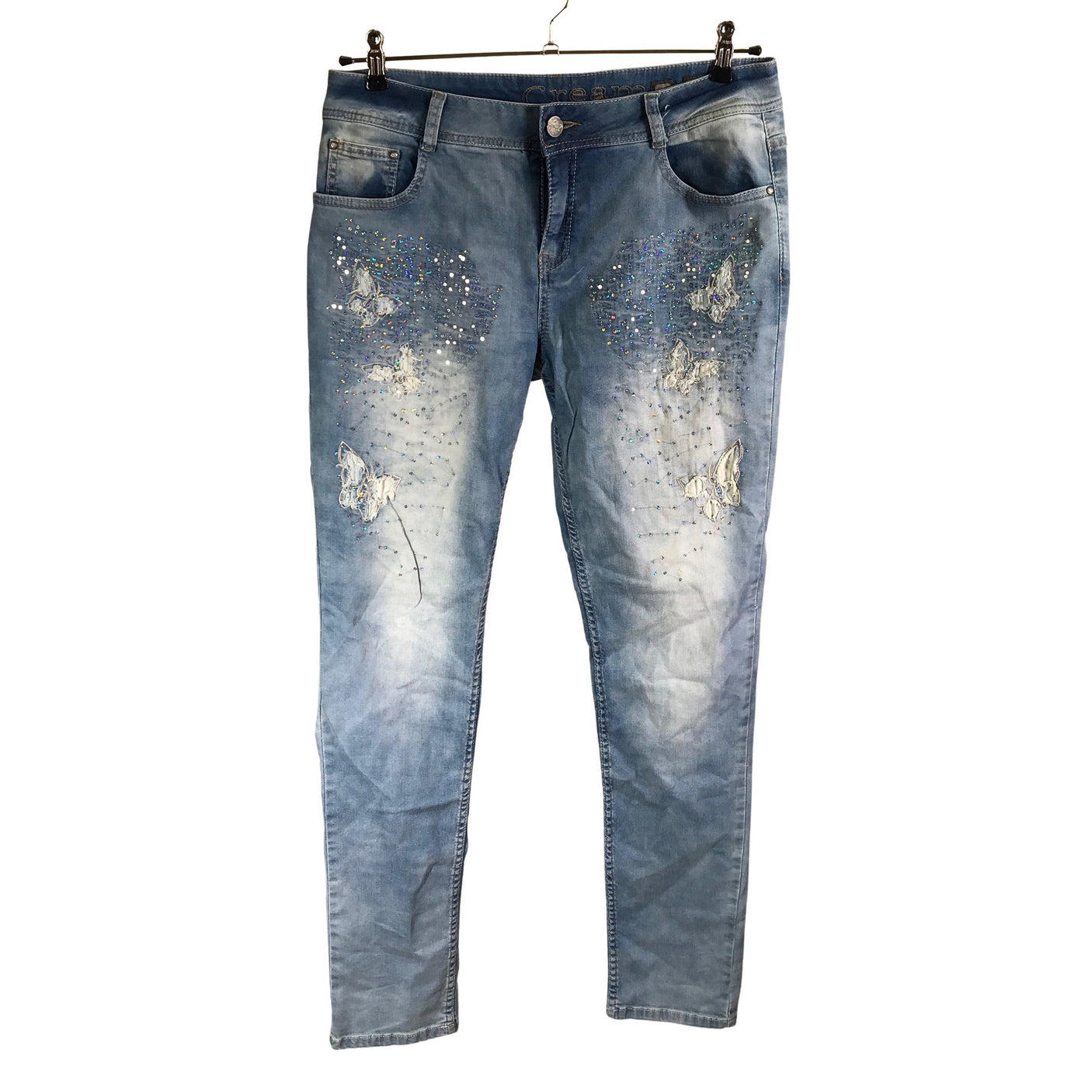 Unisex Cream - Farkut, koko 42 - (1)
