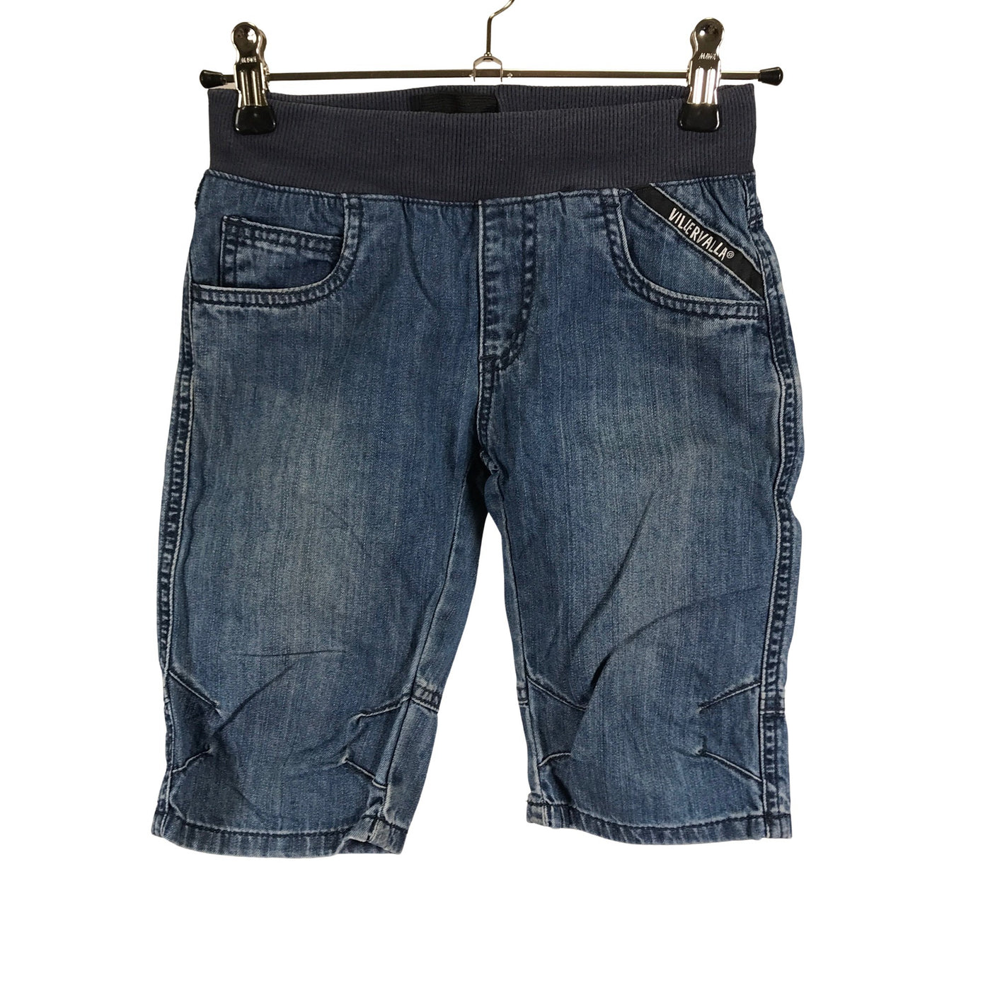 Unisex Villervalla - Farkkushortsit, koko 110 - 116 - (1)