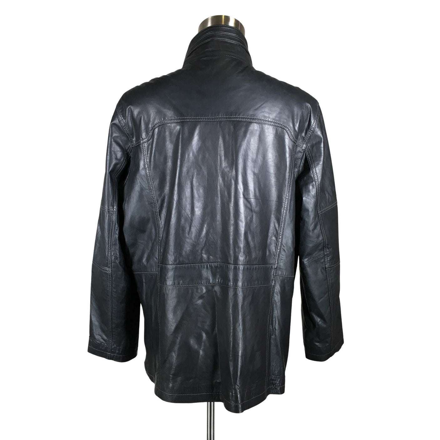 Unisex Brandt - Nahkatakki, koko XXL - (2)