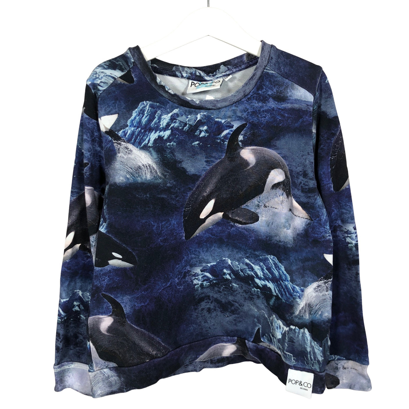Unisex Pop & Co Helsinki - Collegepaita, koko 128 - 134 - (1)