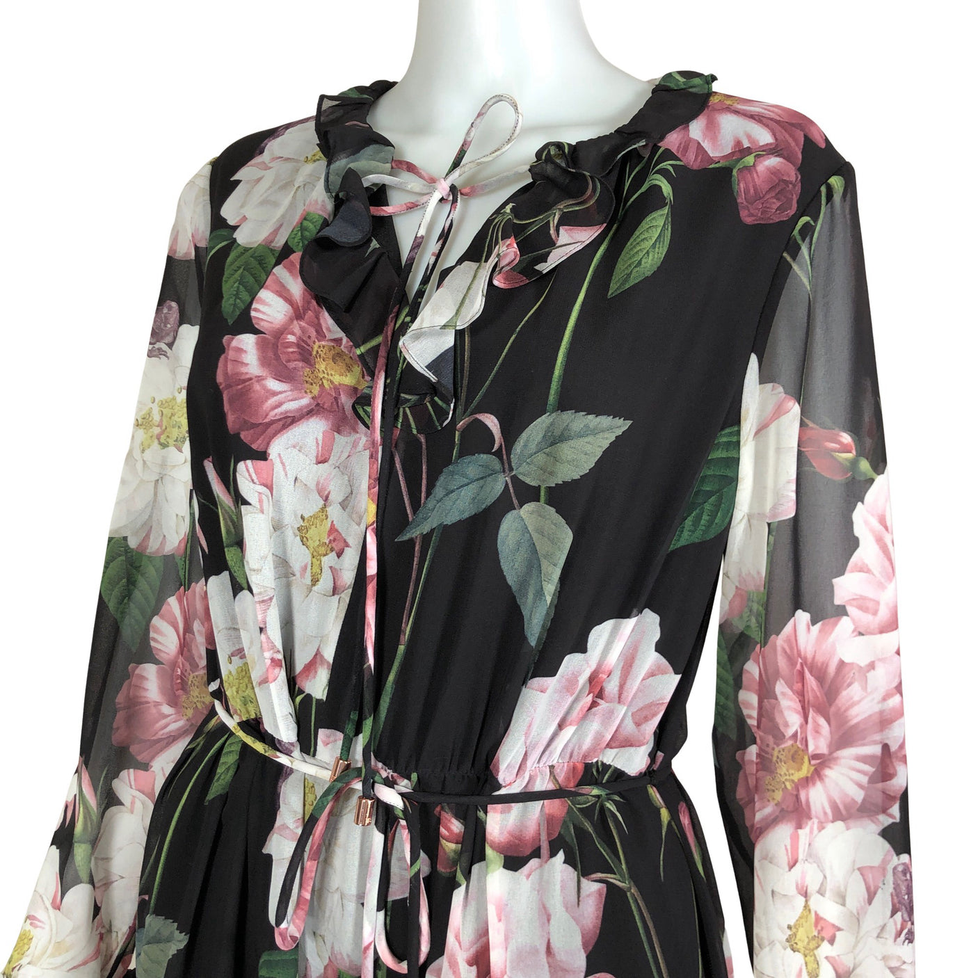 Unisex Ted Baker - Sifonkimekko, koko 40 - (3)