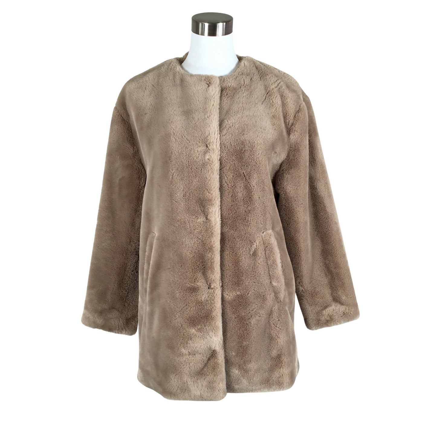 Unisex Zara - Tekoturkistakki, koko 38 - (1)