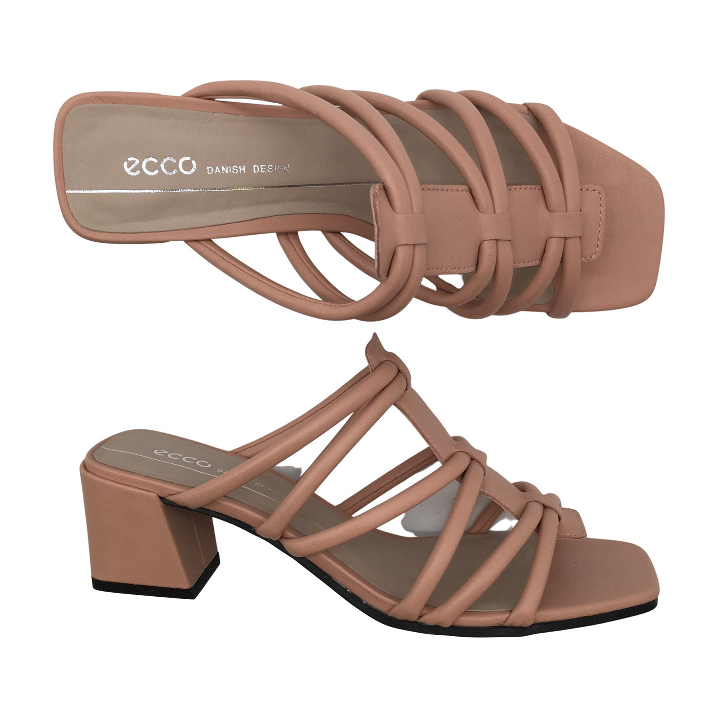 Unisex Ecco - Korolliset sandaalit, koko 37 - (1)