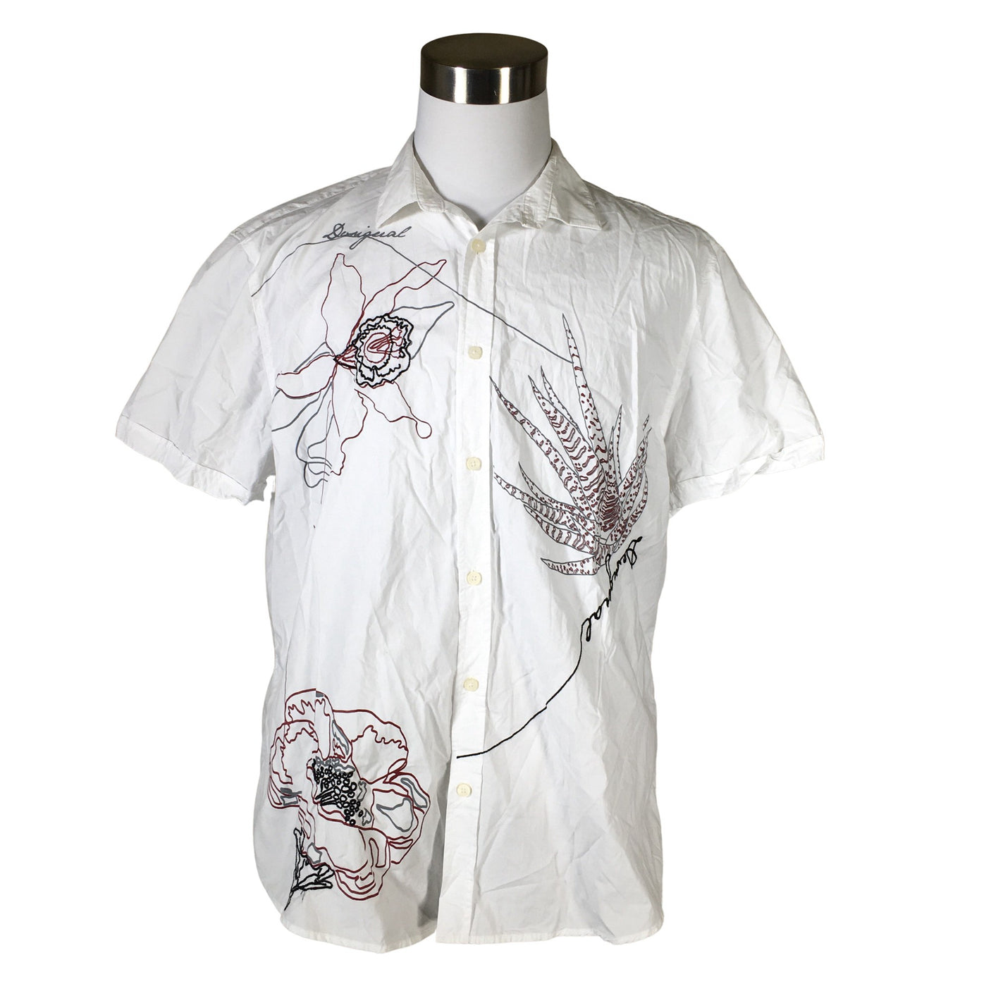 Unisex Desigual - Kauluspaita, koko XXL - (1)