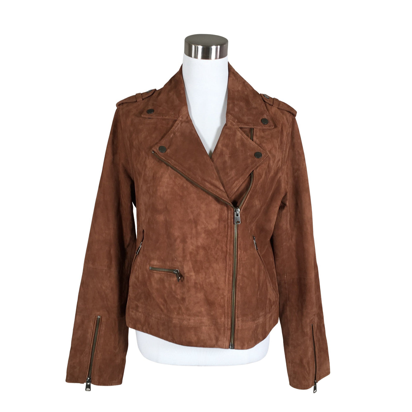 Unisex Saint Tropez - Nahkatakki, koko 40 - (1)
